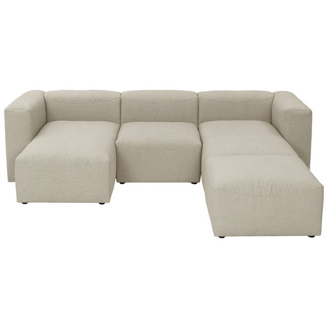 58 aufm Kessel Sofa Kaleigh Bezug Flachgewebe Kunststoff schwarz / creme 23 günstig online kaufen