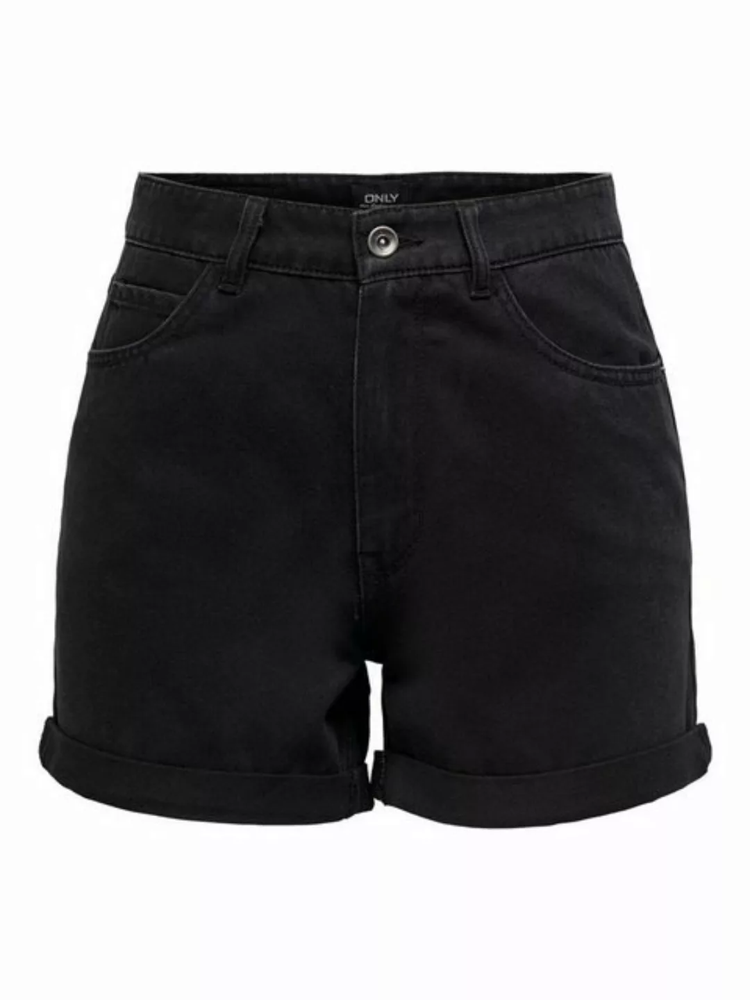 ONLY Jeansshorts Shorts high Waist 5-Pocket Design Knopfleiste Reißverschlu günstig online kaufen