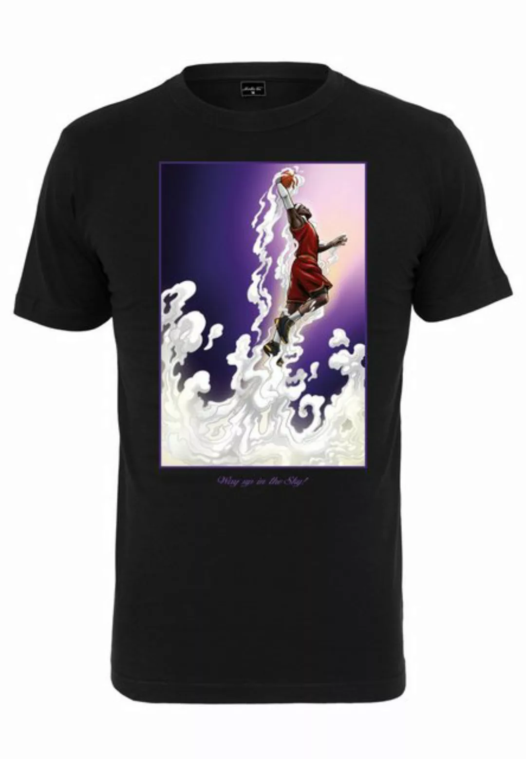 MisterTee T-Shirt MisterTee Herren Way Up In The Sky Tee black L (1-tlg) günstig online kaufen