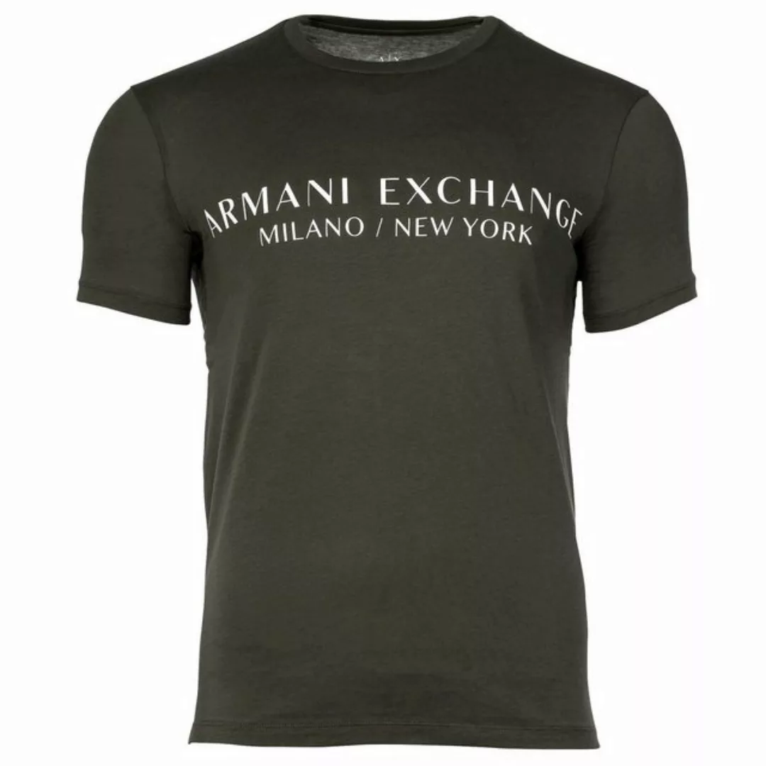 ARMANI EXCHANGE T-Shirt Herren T-Shirt - Schriftzug, Rundhals, Cotton günstig online kaufen