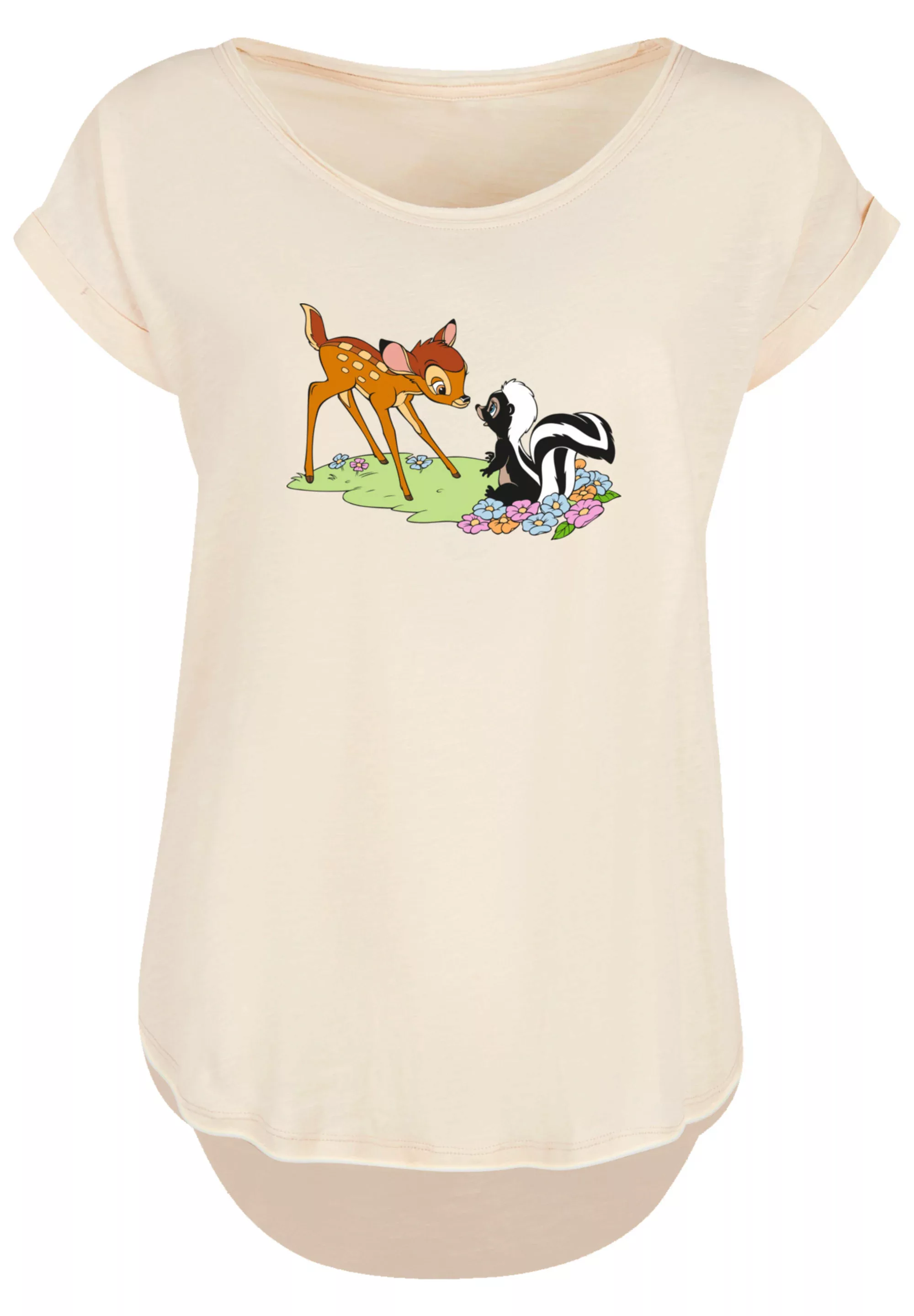 F4NT4STIC T-Shirt "Disney Bambi & Flower", Premium Qualität günstig online kaufen