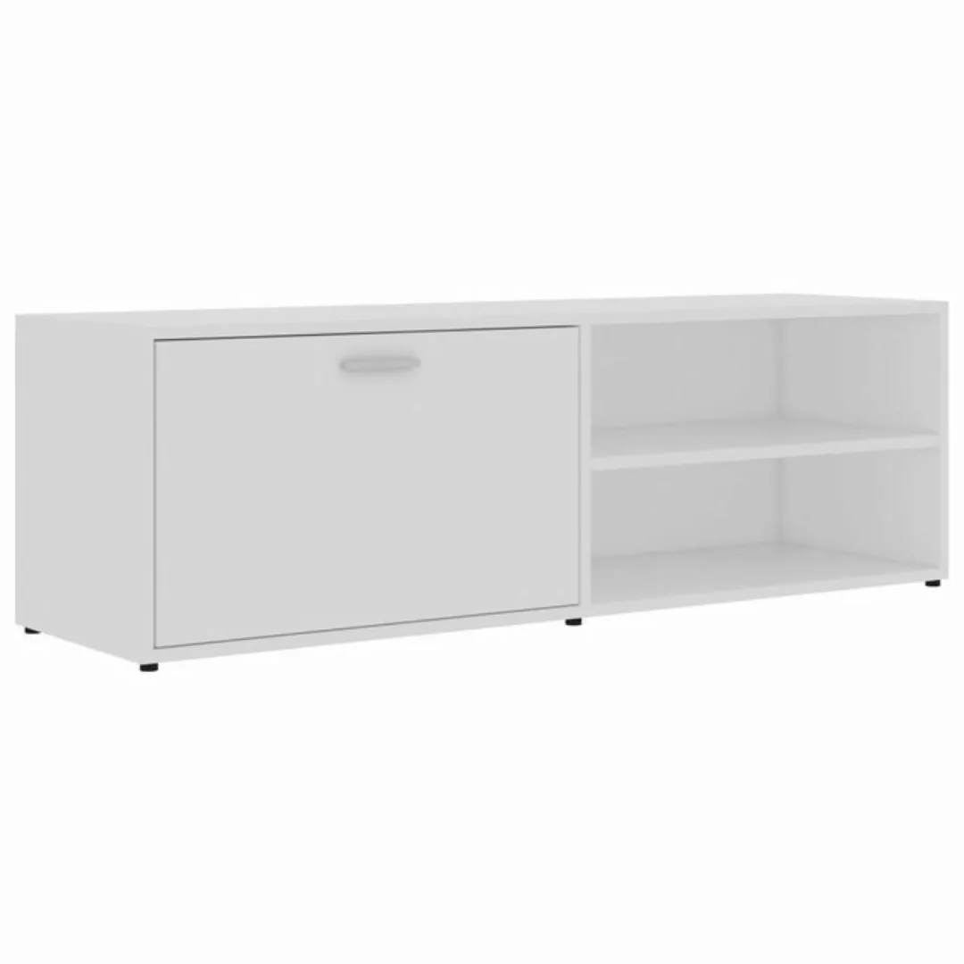 vidaXL TV-Schrank TV-Schrank Weiß 120 x 34 x 37 cm Spanplatte Lowboard günstig online kaufen