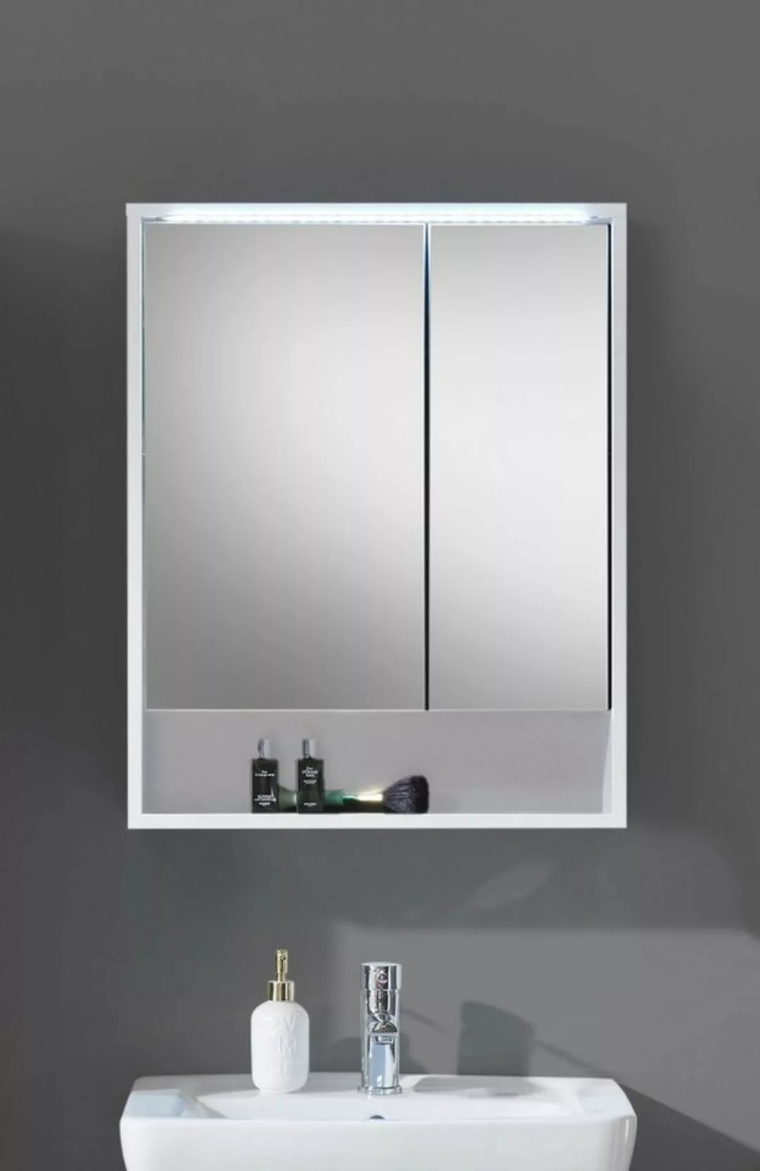 freiraum Badezimmerspiegelschrank Lucera 60 x 75 x 20 cm (B/H/T) günstig online kaufen