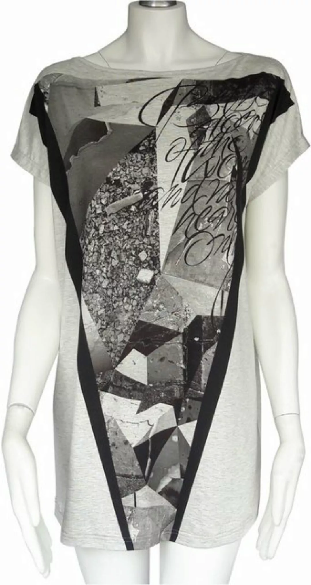 high & higher Longshirt Anika mit plaziertem Druckmotiv günstig online kaufen