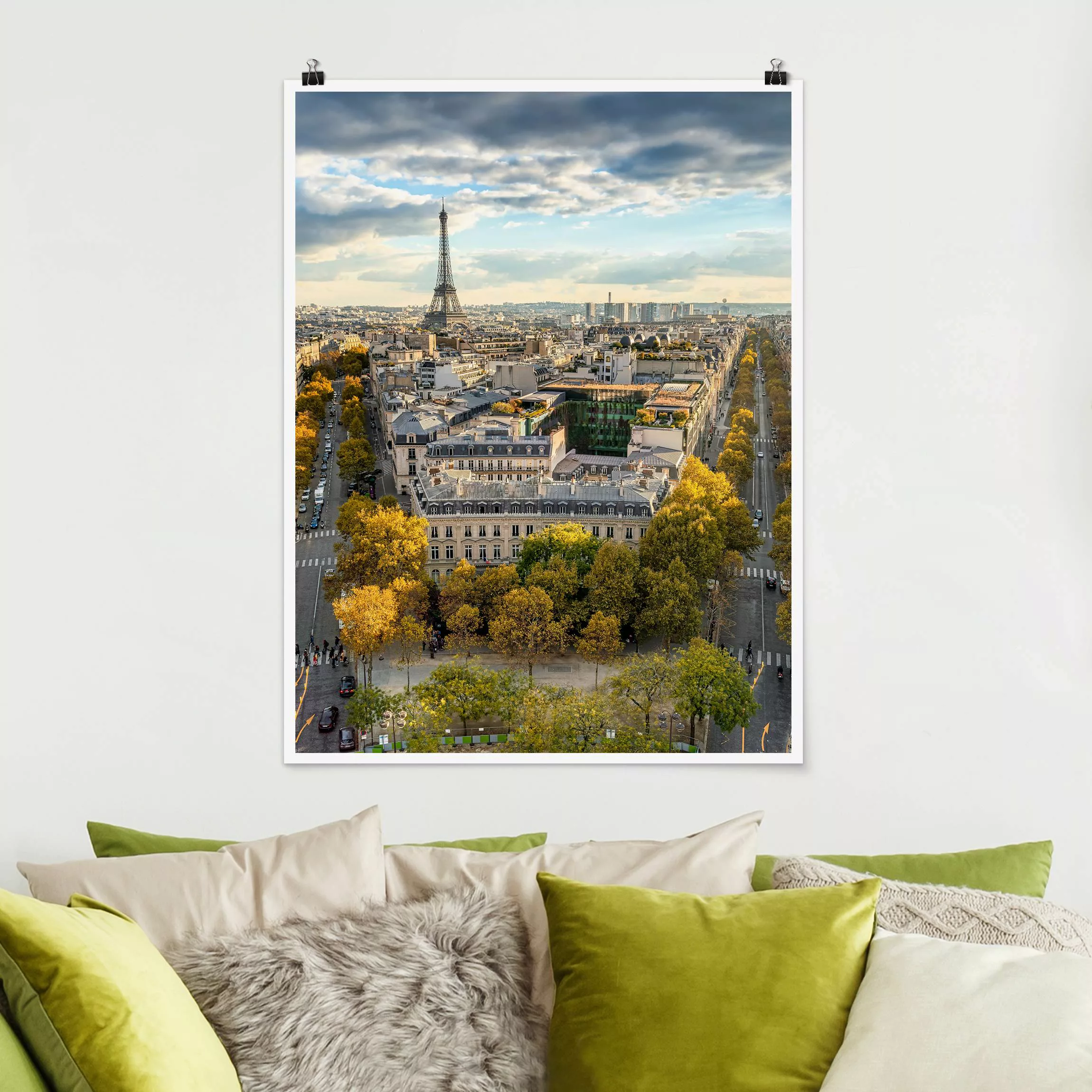 Poster Nice day in Paris günstig online kaufen