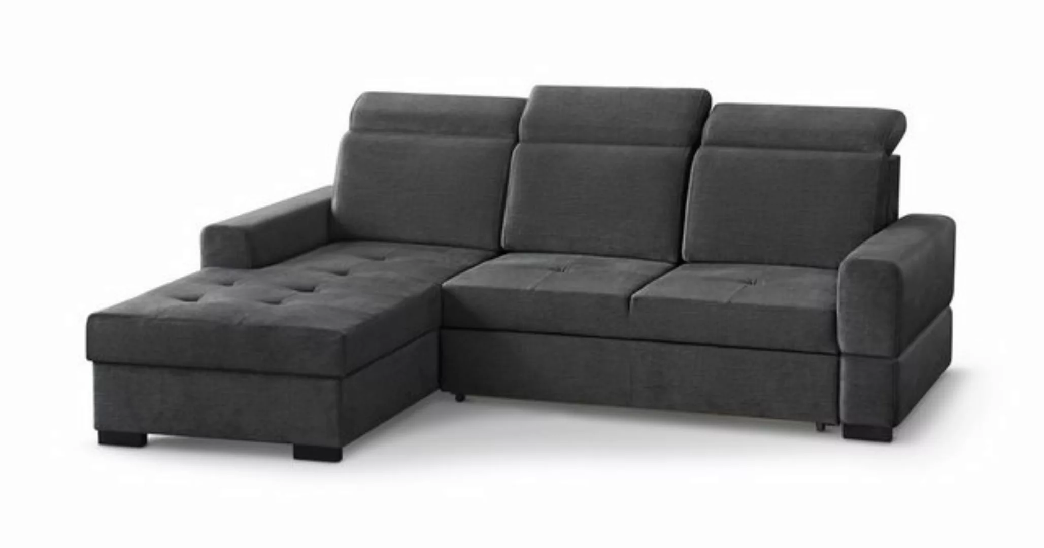 Beautysofa Ecksofa ALEX MINI, mit Schlaffunktion, mit Bettkaste, mit verste günstig online kaufen