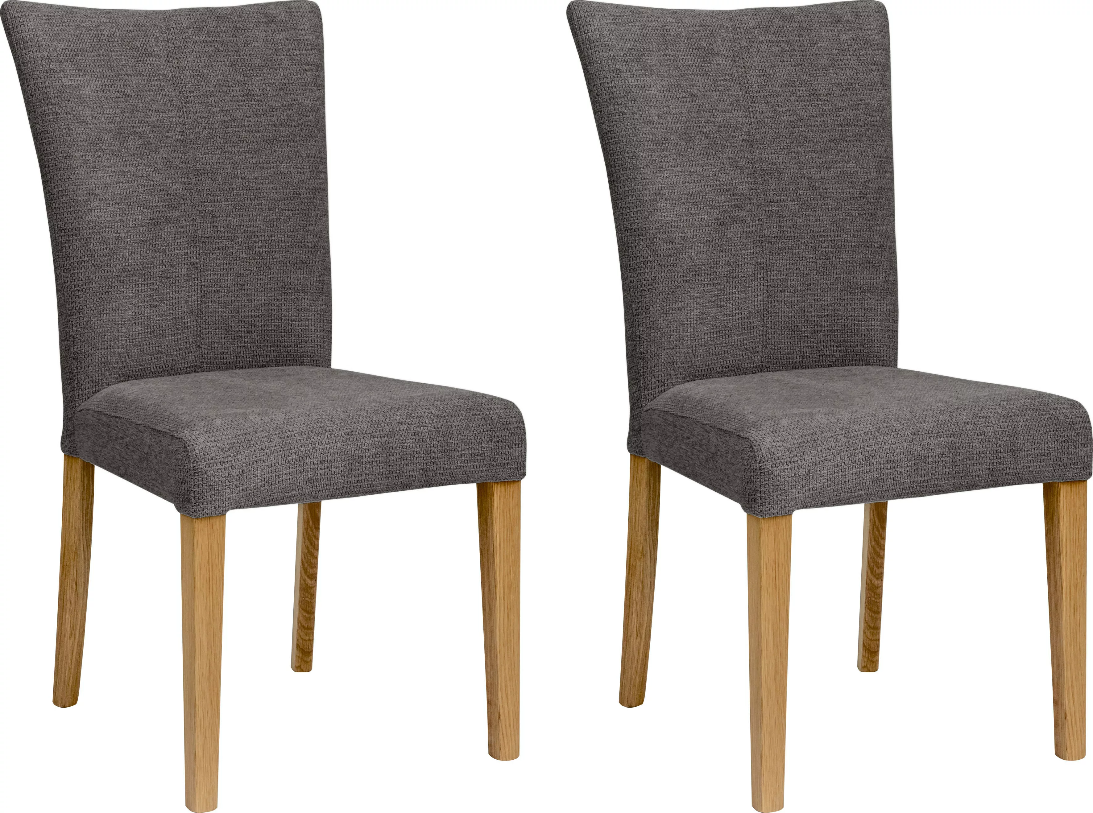 Home affaire 4-Fußstuhl "Aspen", (Set), 2 St., Softstruktur, Massivholzgest günstig online kaufen