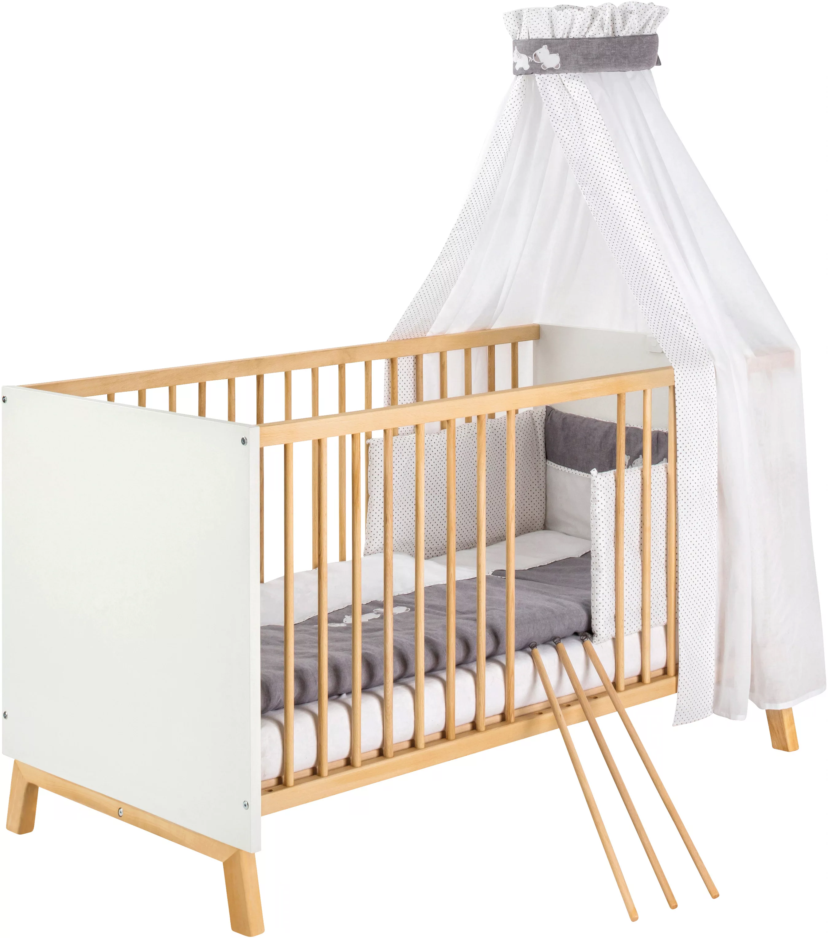 Schardt Babybett »Sienna White«, Made in Germany günstig online kaufen