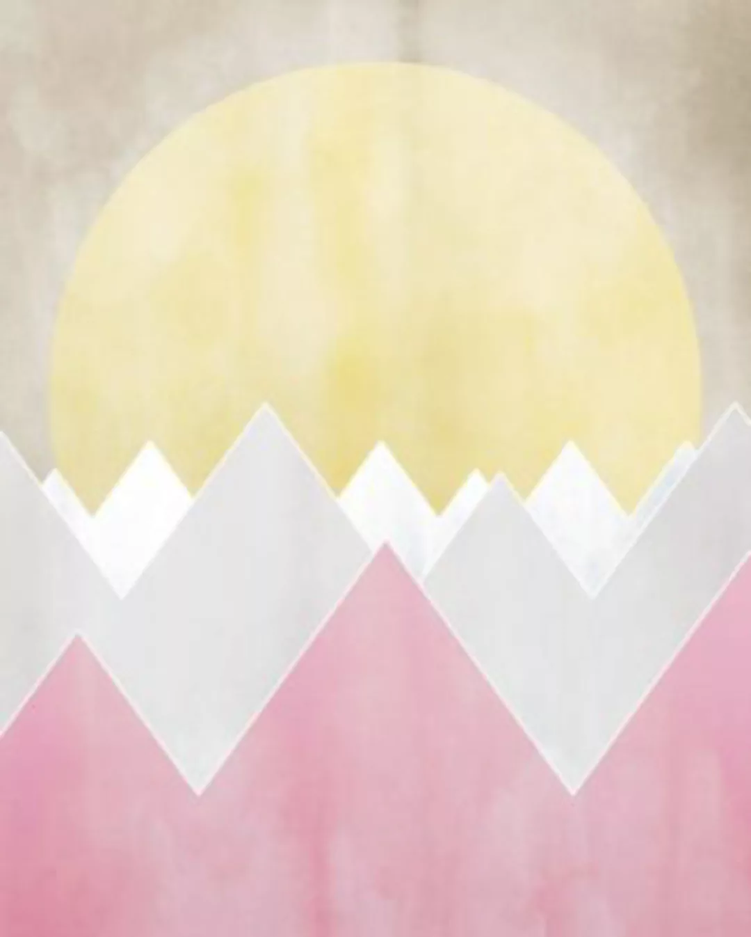 KOMAR Wandbild - Sunrise Gentle - Größe: 50 x 70 cm mehrfarbig Gr. one size günstig online kaufen