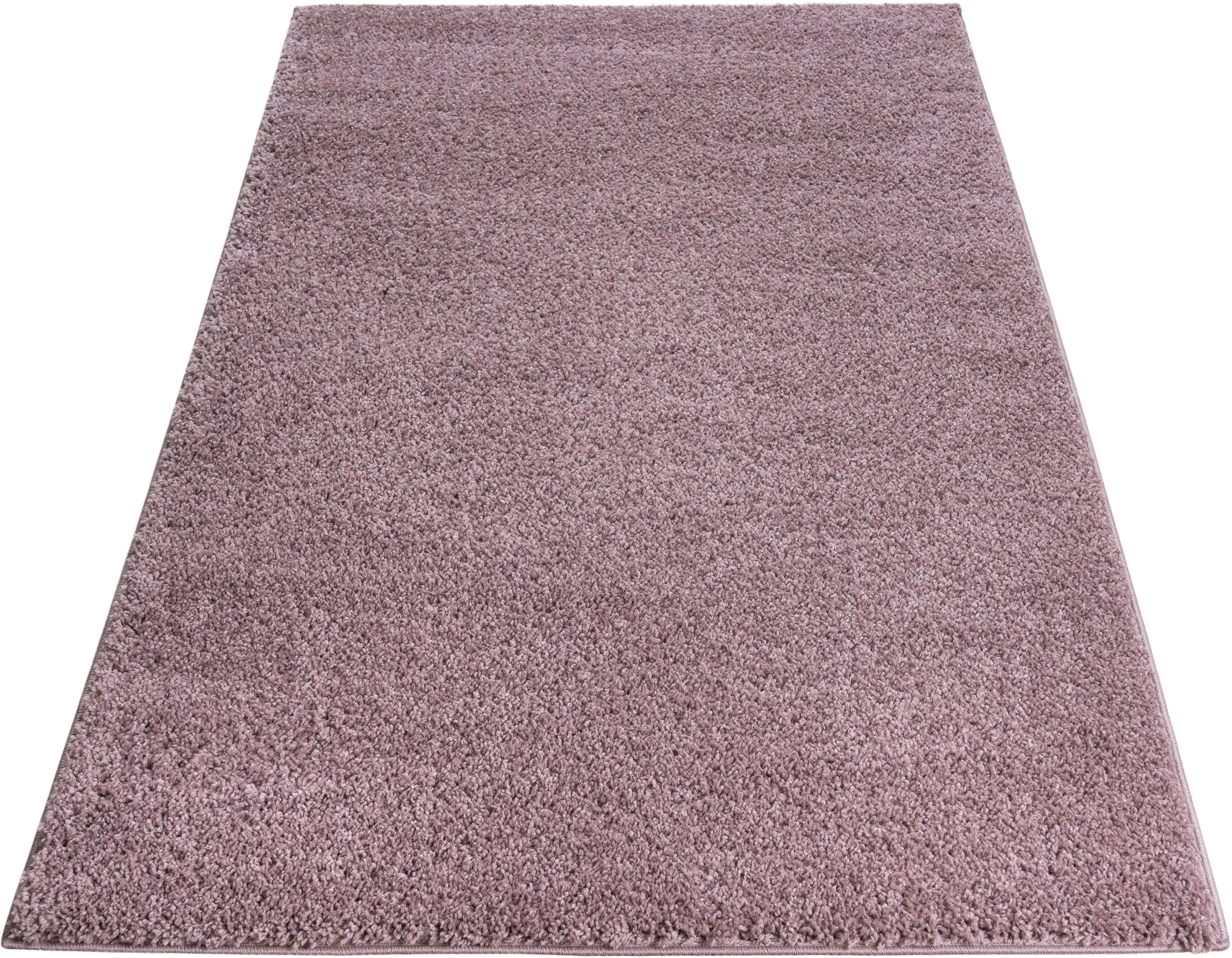 Bruno Banani Hochflor-Teppich »Shaggy Soft«, rechteckig, 30 mm Höhe, gewebt günstig online kaufen