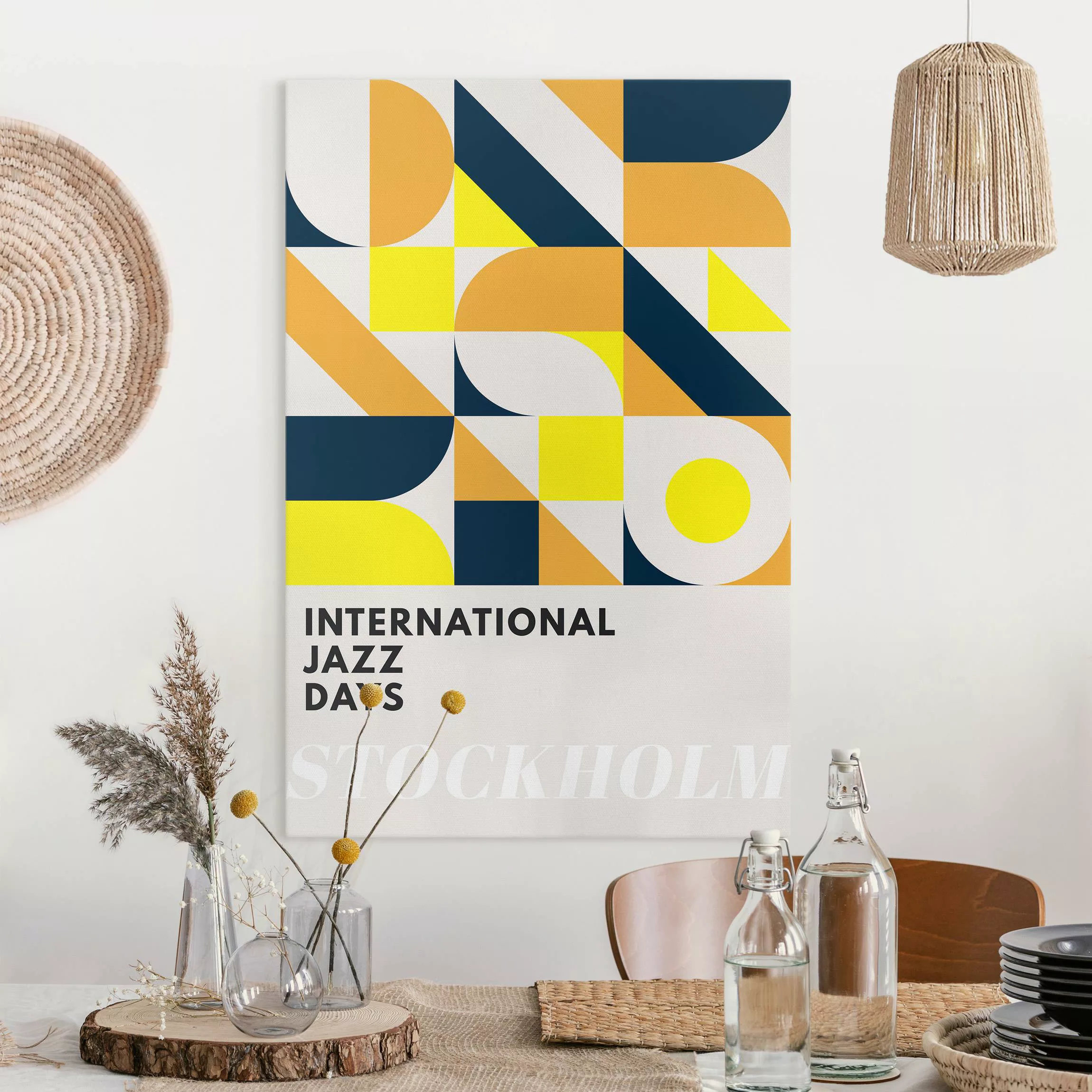 Leinwandbild Jazz Days Stockholm günstig online kaufen