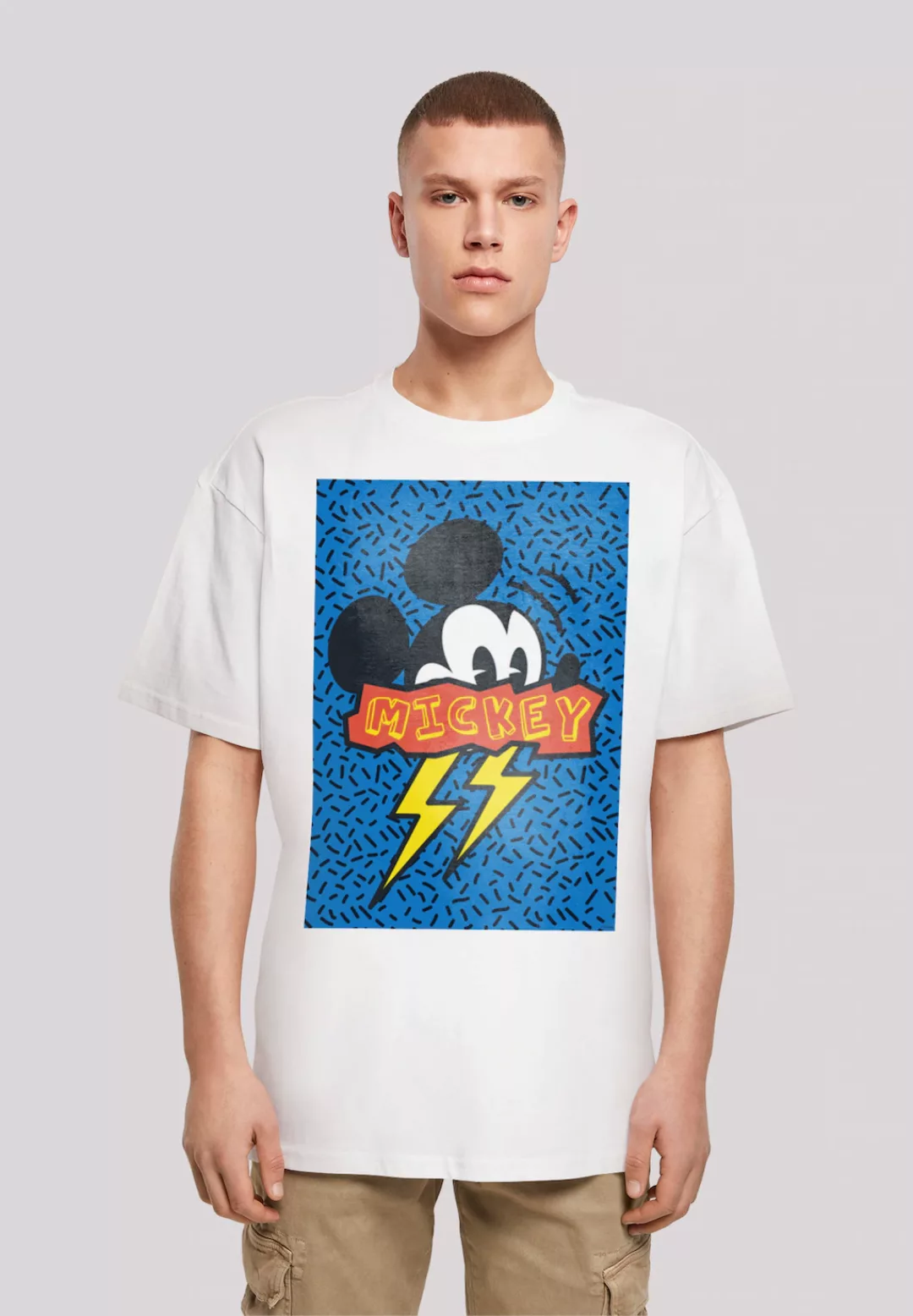 F4NT4STIC T-Shirt "Disney Mickey Mouse 90s Flash", Print günstig online kaufen