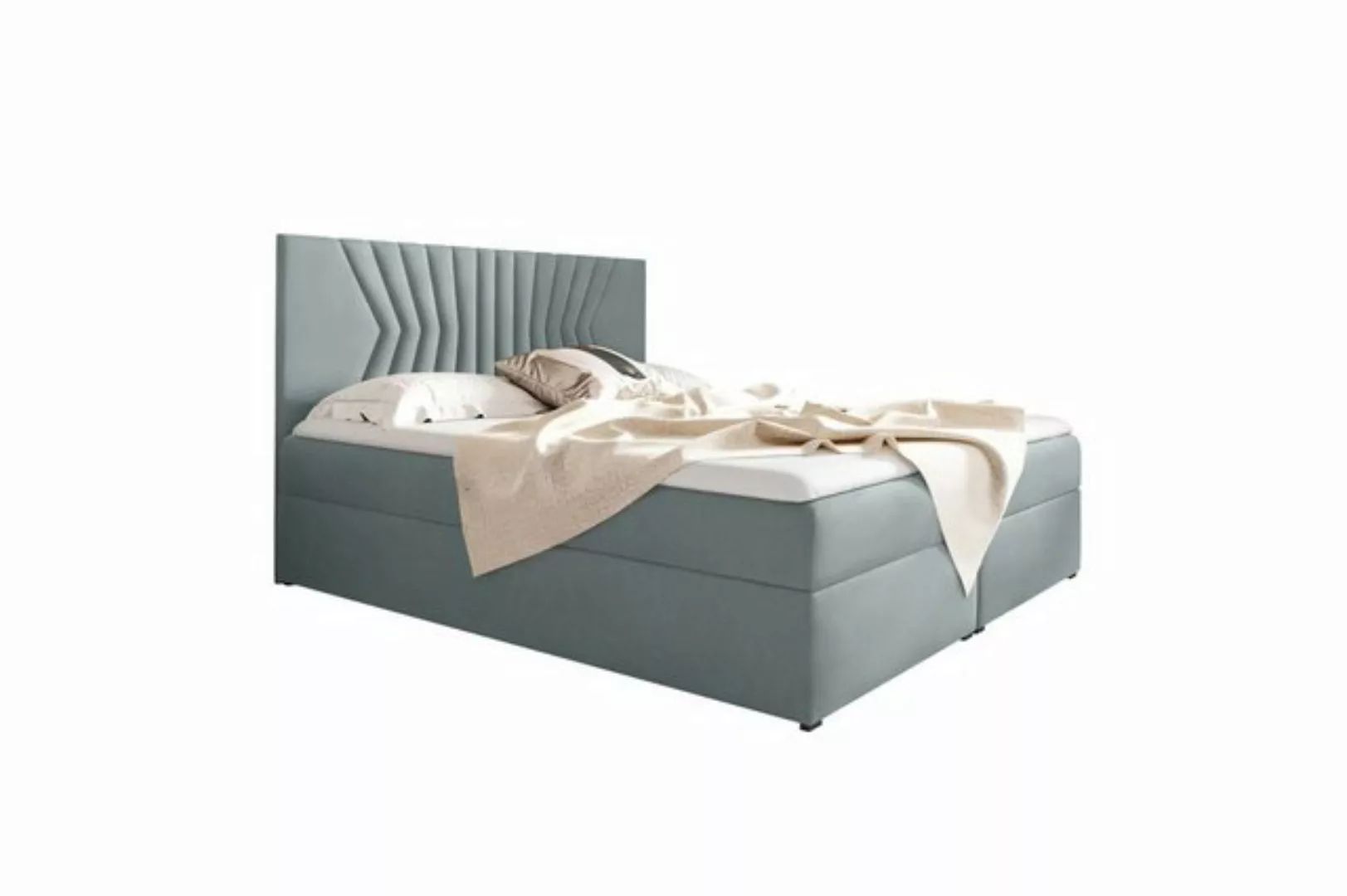 99rooms Boxspringbett Prato (Schlafzimmerbett, Bett), 120/140/160/180/200x2 günstig online kaufen