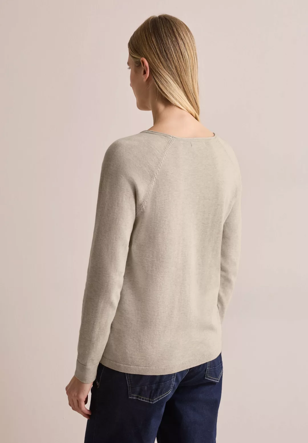 Cecil Strickpullover, aus reiner Baumwolle günstig online kaufen