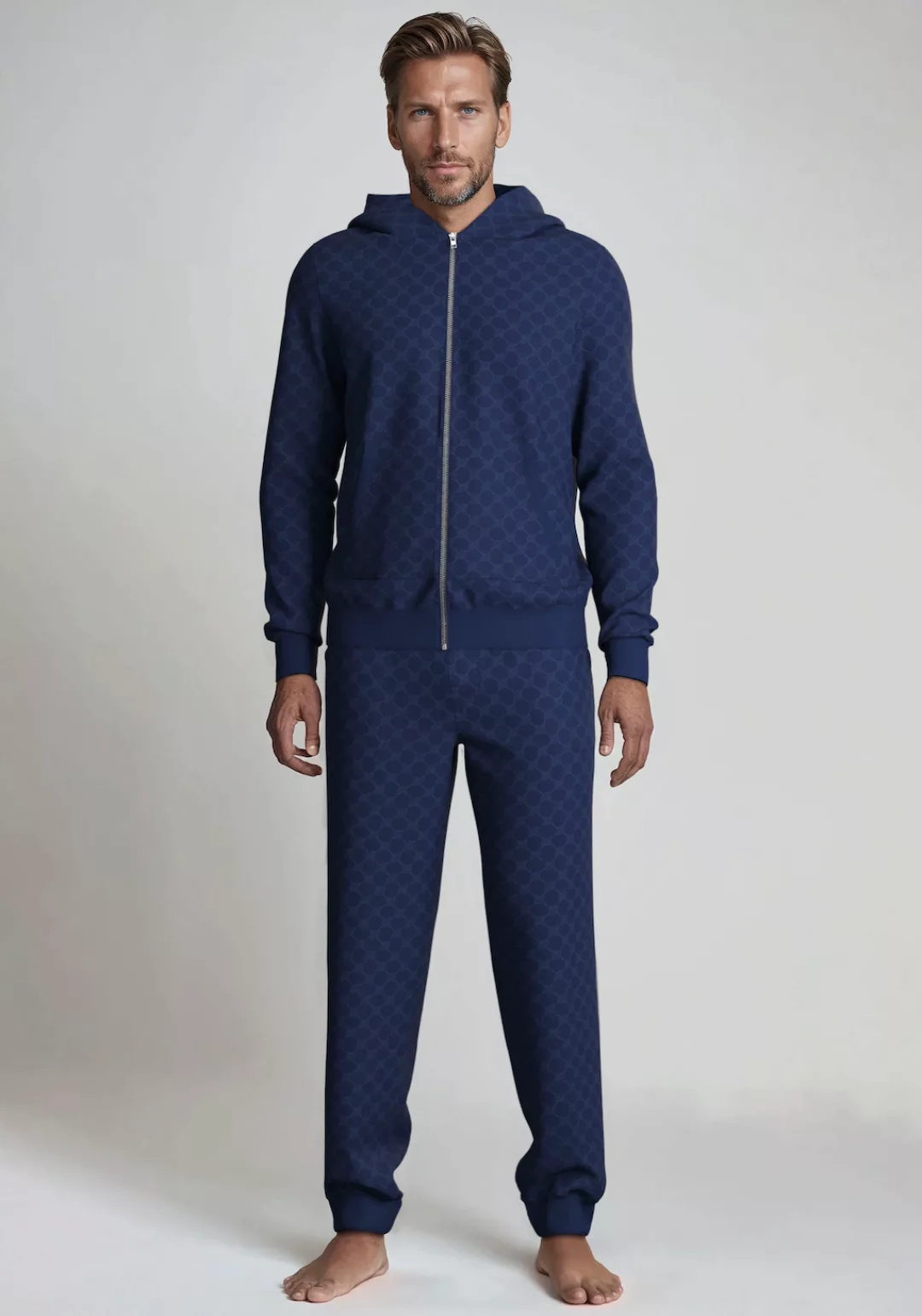 JOOP Jogger Pants "Leisure", mit Cornflower-Allovermuster günstig online kaufen