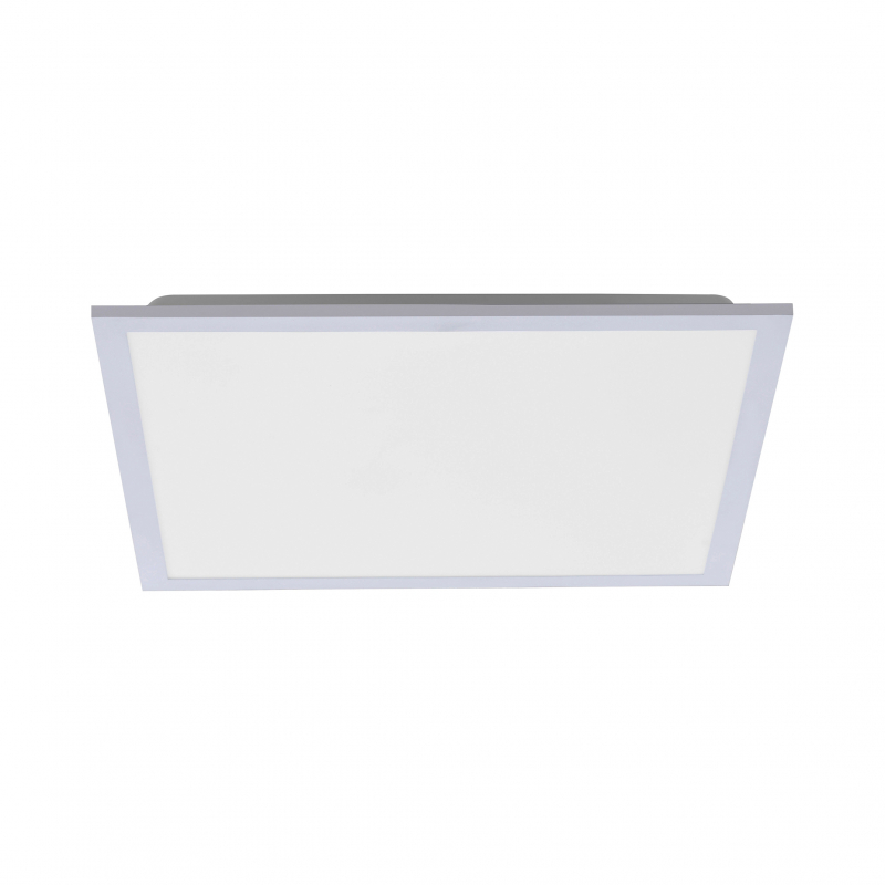 Just Light LED-Deckenpanel FLAT 14755-18 schwarz weiß Kunststoff Metall B/H günstig online kaufen