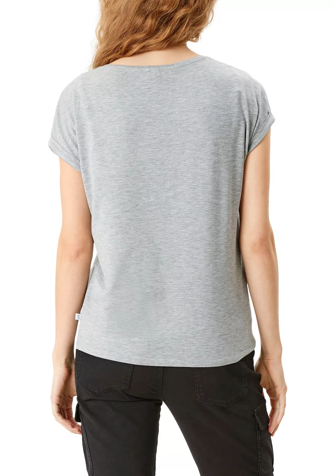 QS T-Shirt, im Oversize Look günstig online kaufen