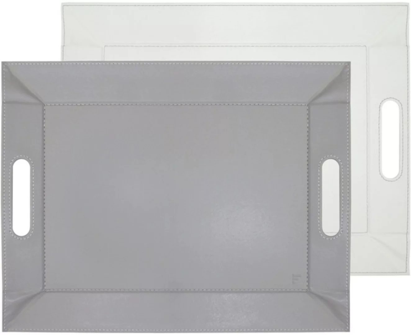 freeform Tablett »DUO, 2-farbiges Wendetablett, Tablett und Tisch-Set in ei günstig online kaufen