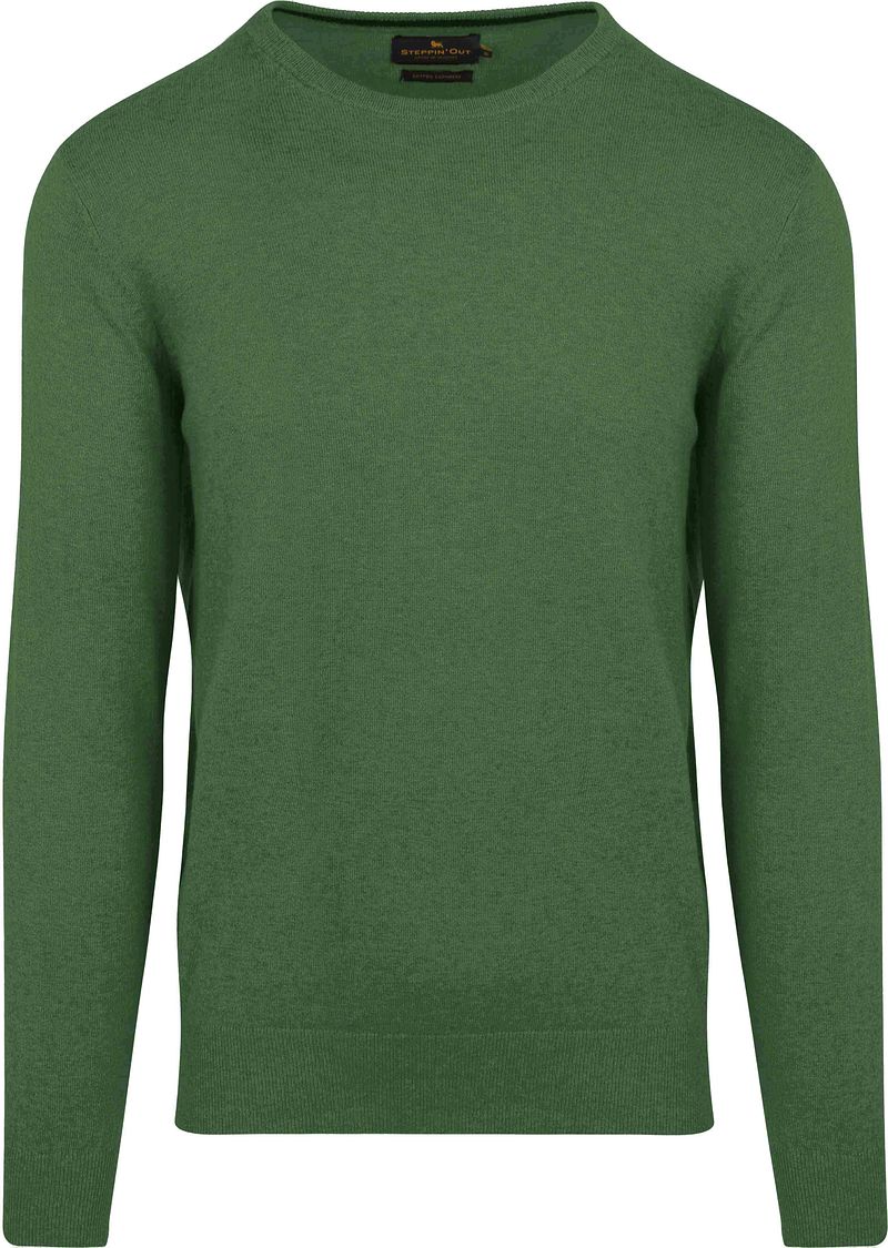 Steppin' Out Pullover Cotton Cashmere Mid Grün - Größe 3XL günstig online kaufen