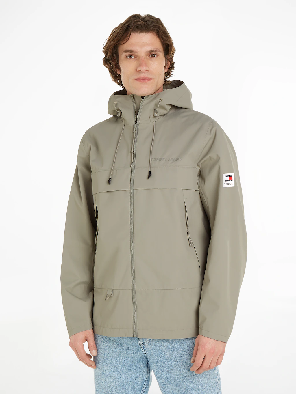 Tommy Jeans Outdoorjacke "TJM TECH OUTDOOR CHICAGO EXT", mit Kapuze günstig online kaufen