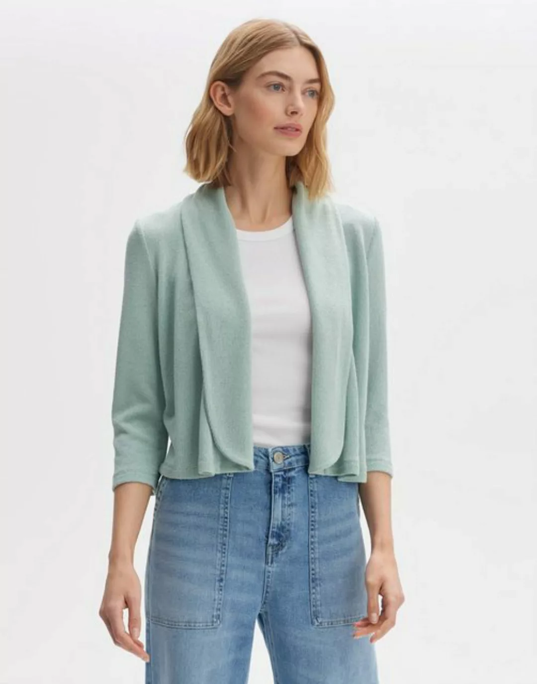 OPUS Shirtjacke Sandrine breeze aloe green günstig online kaufen