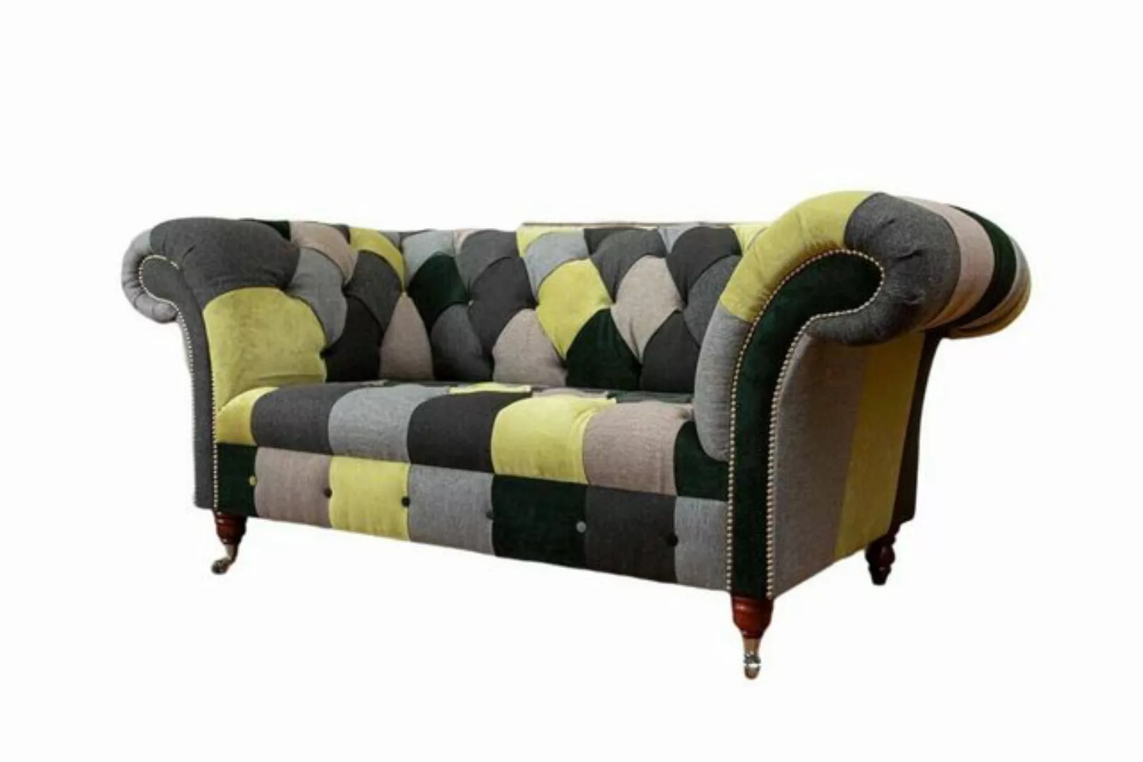 JVmoebel Chesterfield-Sofa, Sofa Chesterfield Couch Klassisch Design Wohnzi günstig online kaufen