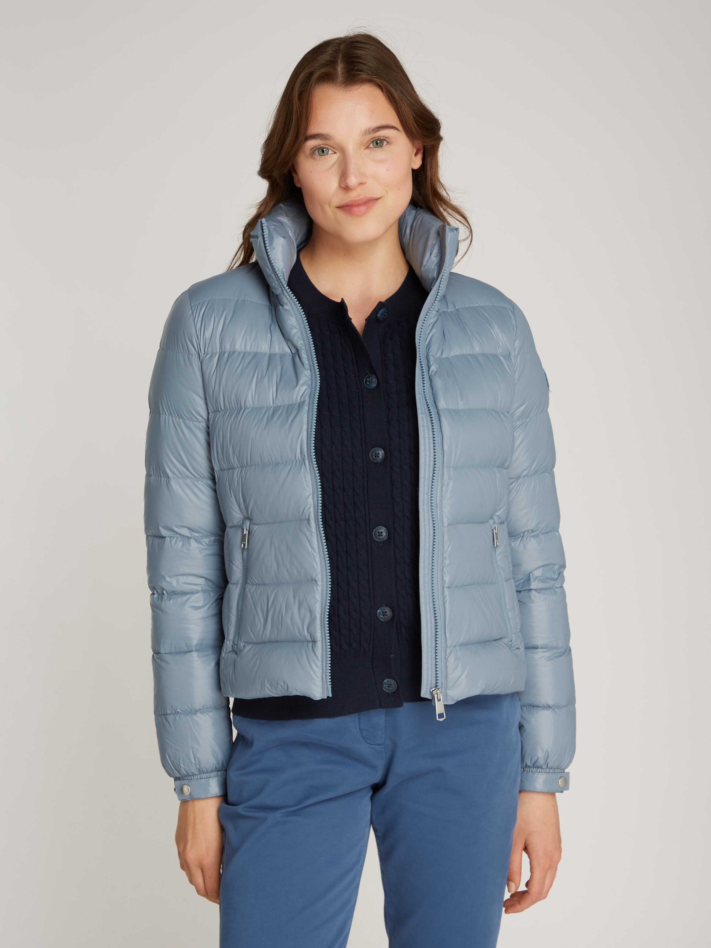 Tommy Hilfiger Steppjacke "LW DOWN FEMININE GLOSS JACKET", mit leichter Wat günstig online kaufen