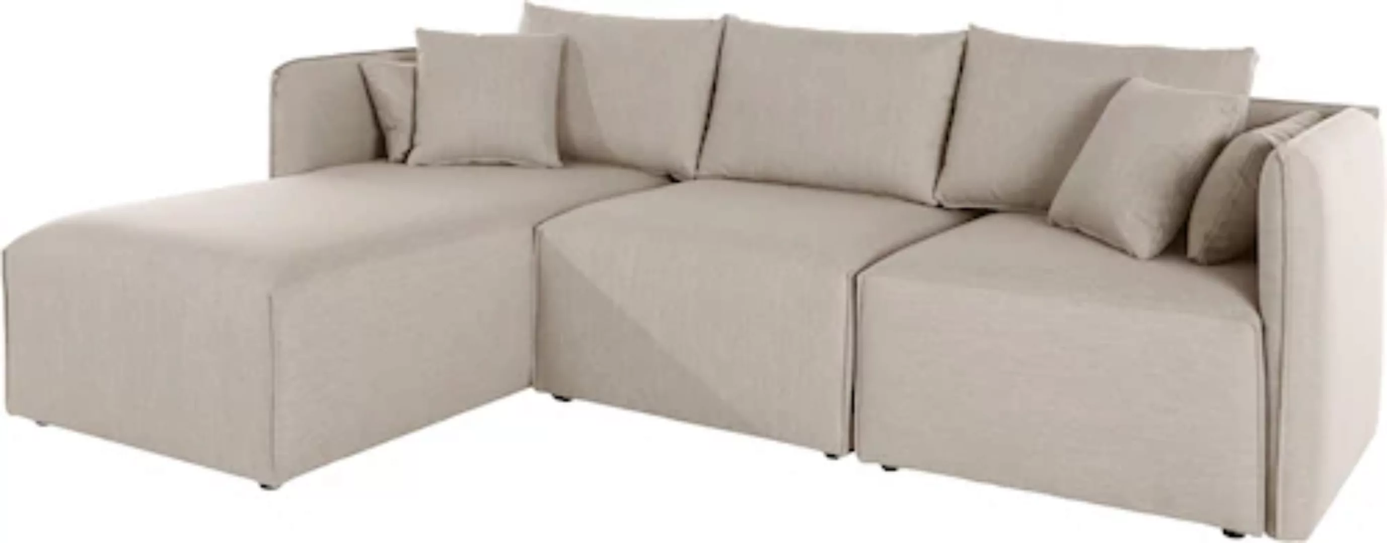 andas Ecksofa »Nöre«, (3 Teile), zusammengesetzt aus Modulen, in vielen Bez günstig online kaufen