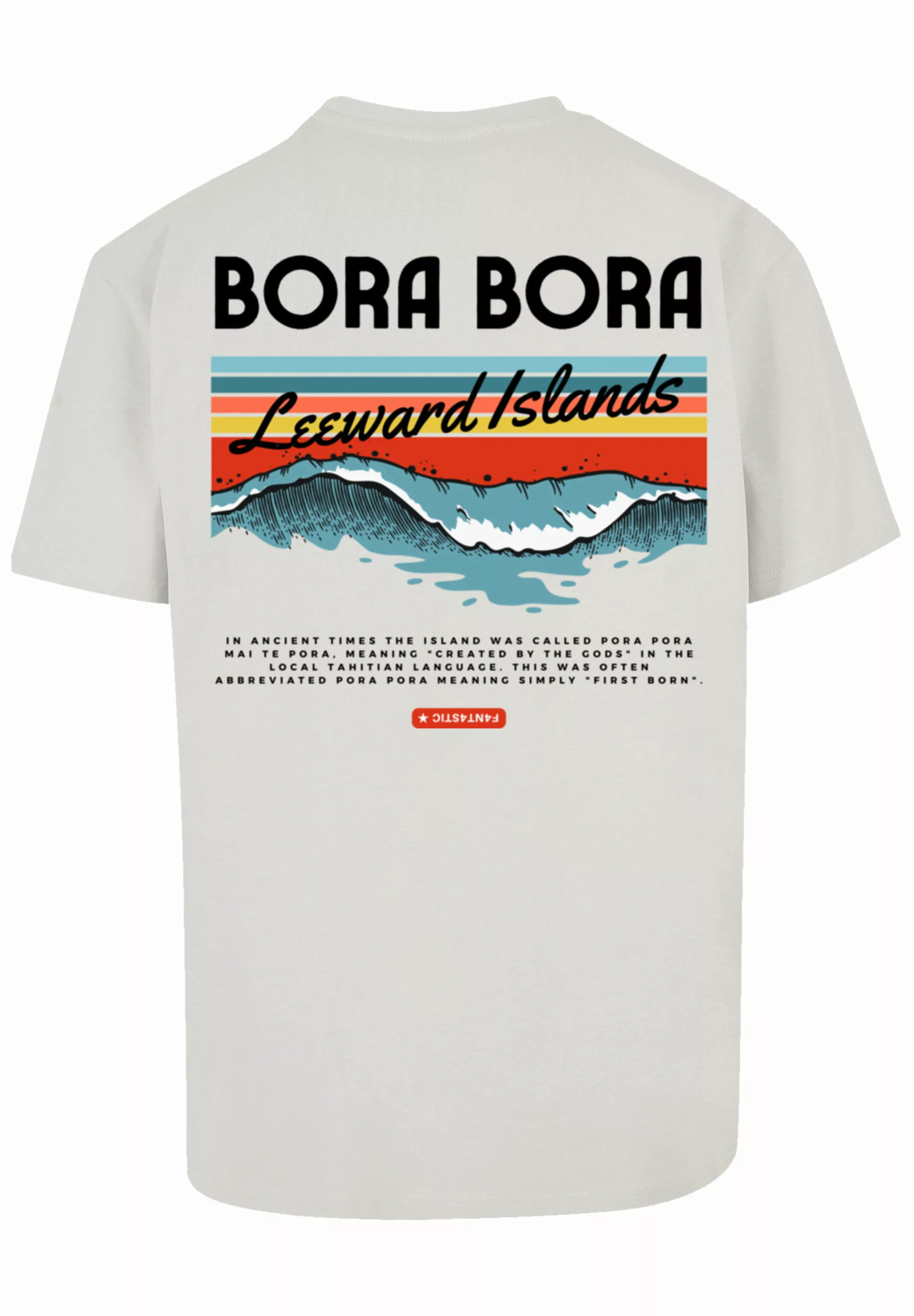 F4NT4STIC T-Shirt "Bora Bora Leewards Island", Print günstig online kaufen