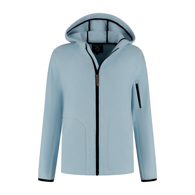 Travelin' Strickjacke Travelin' Bryndis Women Light blue XXL günstig online kaufen