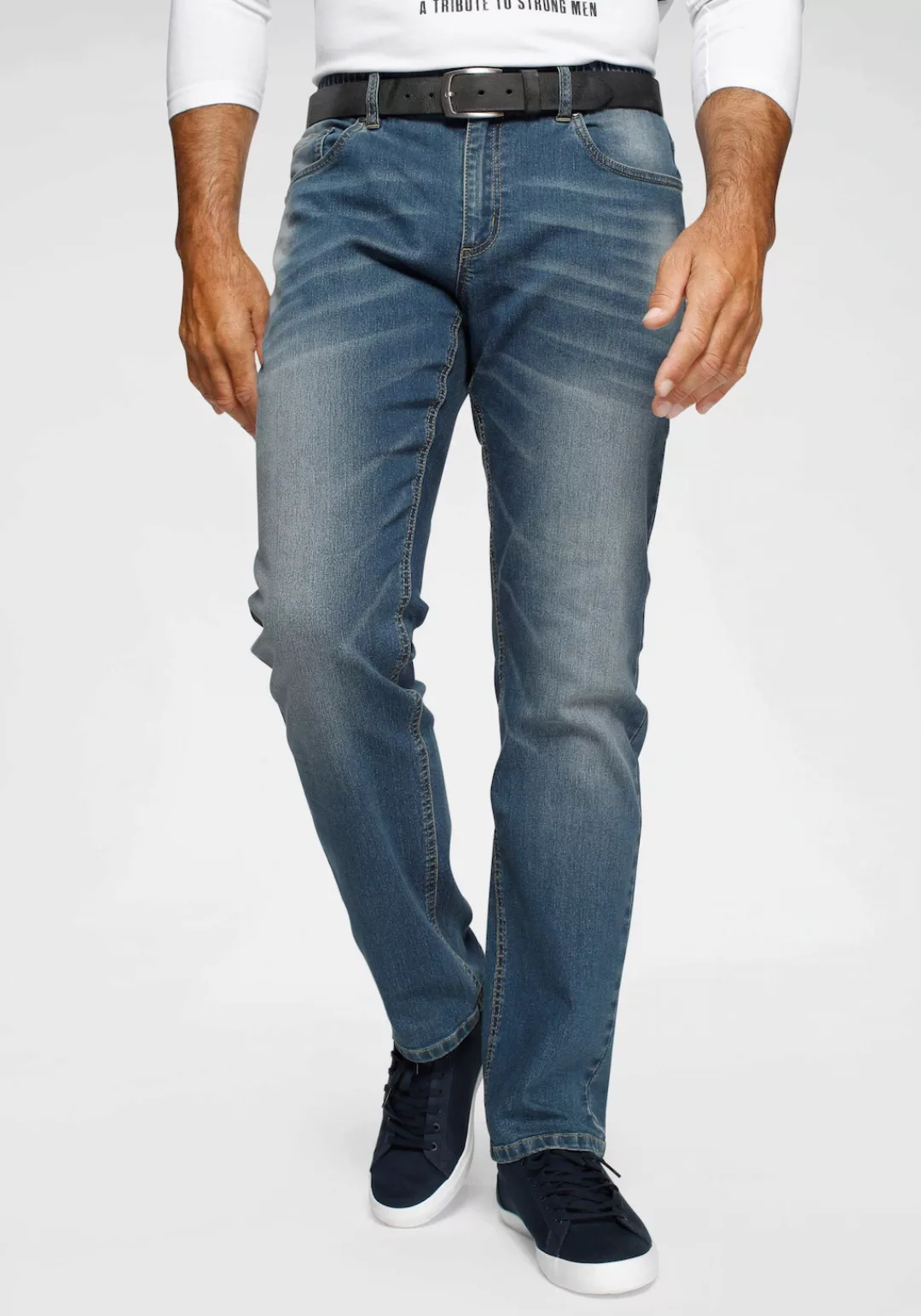 Arizona Dehnbund-Jeans Paul elastischer Dehnbund, Comfort-Fit, gerader Bein günstig online kaufen