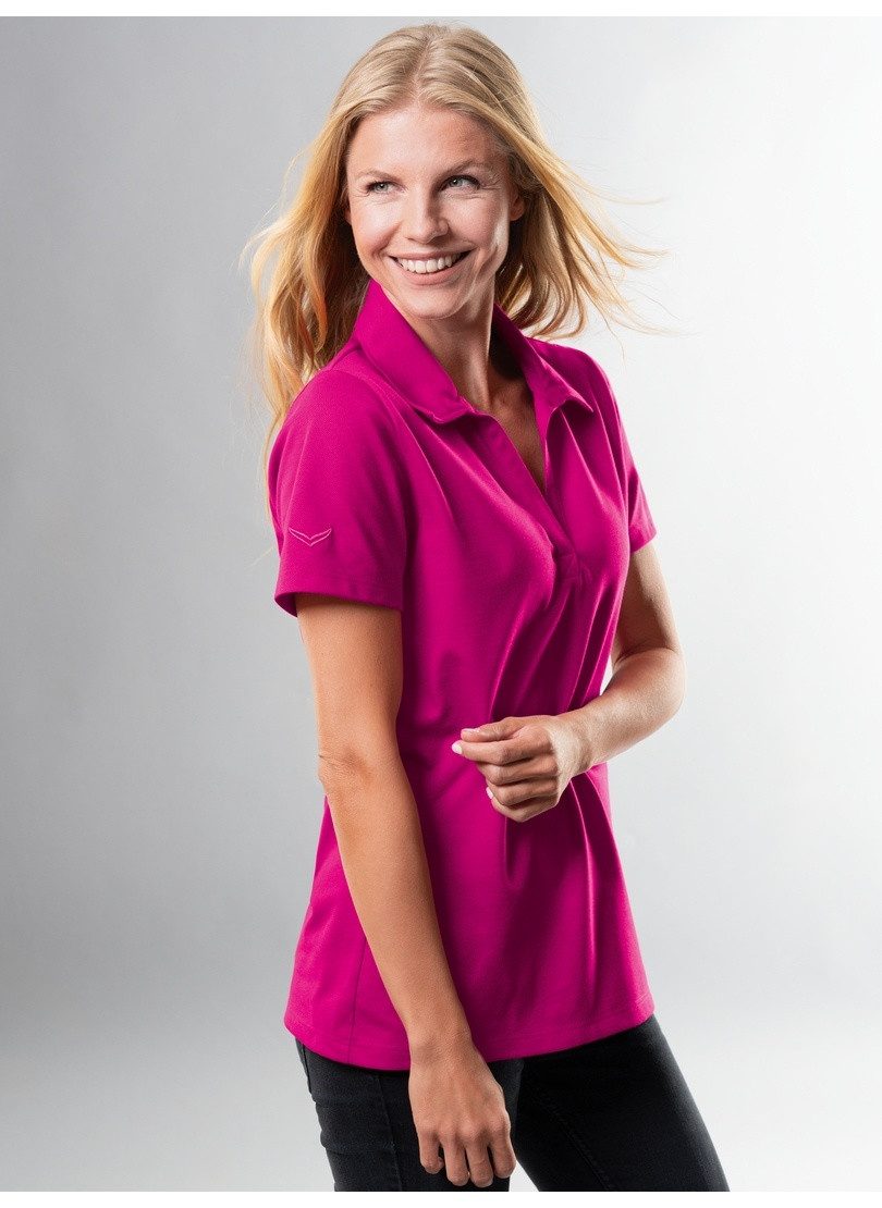 Trigema Poloshirt "TRIGEMA Poloshirt ohne Knopfleiste", (1 tlg.) günstig online kaufen