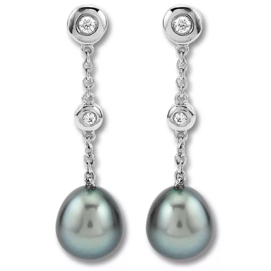 ONE ELEMENT Paar Ohrhänger "Zirkonia Ohrringe Ohrhänger aus 925 Silber", Da günstig online kaufen