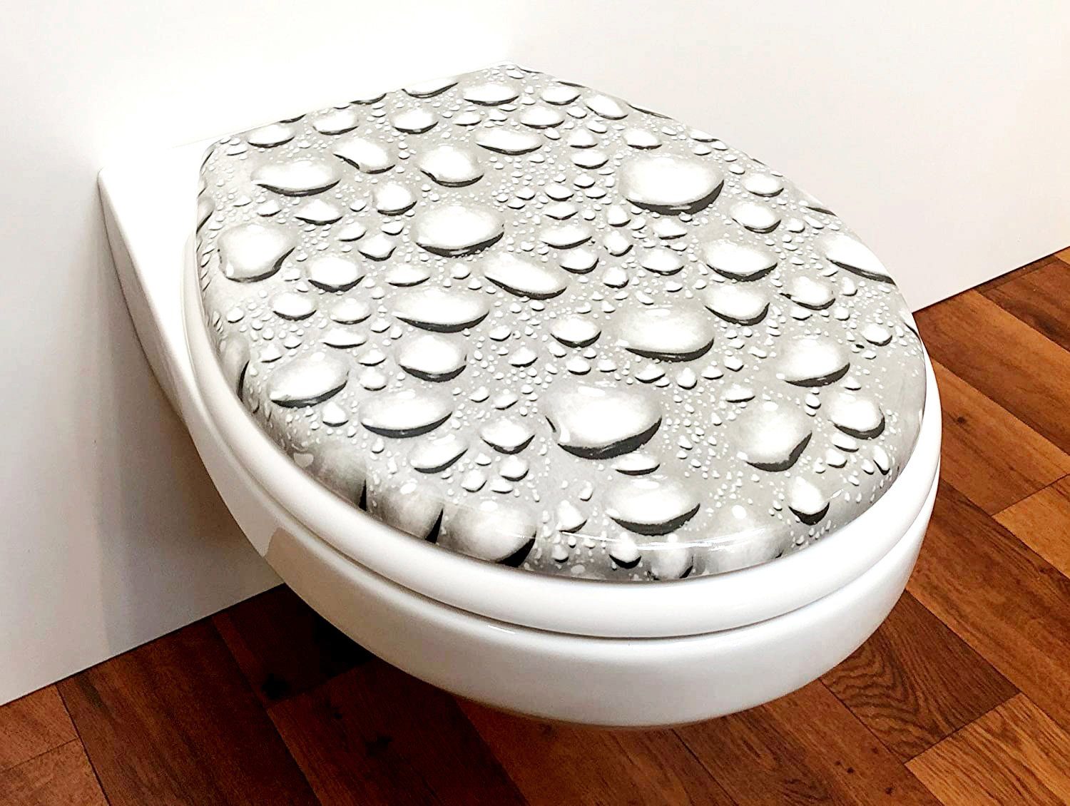 ADOB WC-Sitz Wassertropfen, Absenkautomatik, zur Reinigung günstig online kaufen