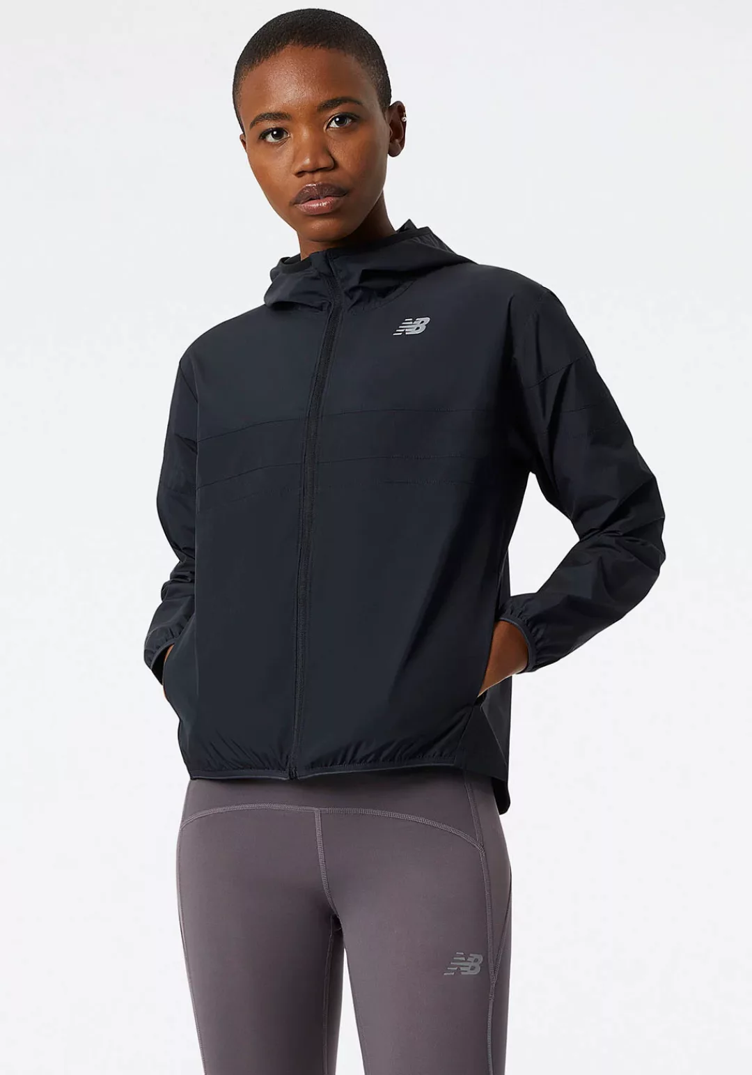 New Balance Laufjacke, mit Kapuze günstig online kaufen