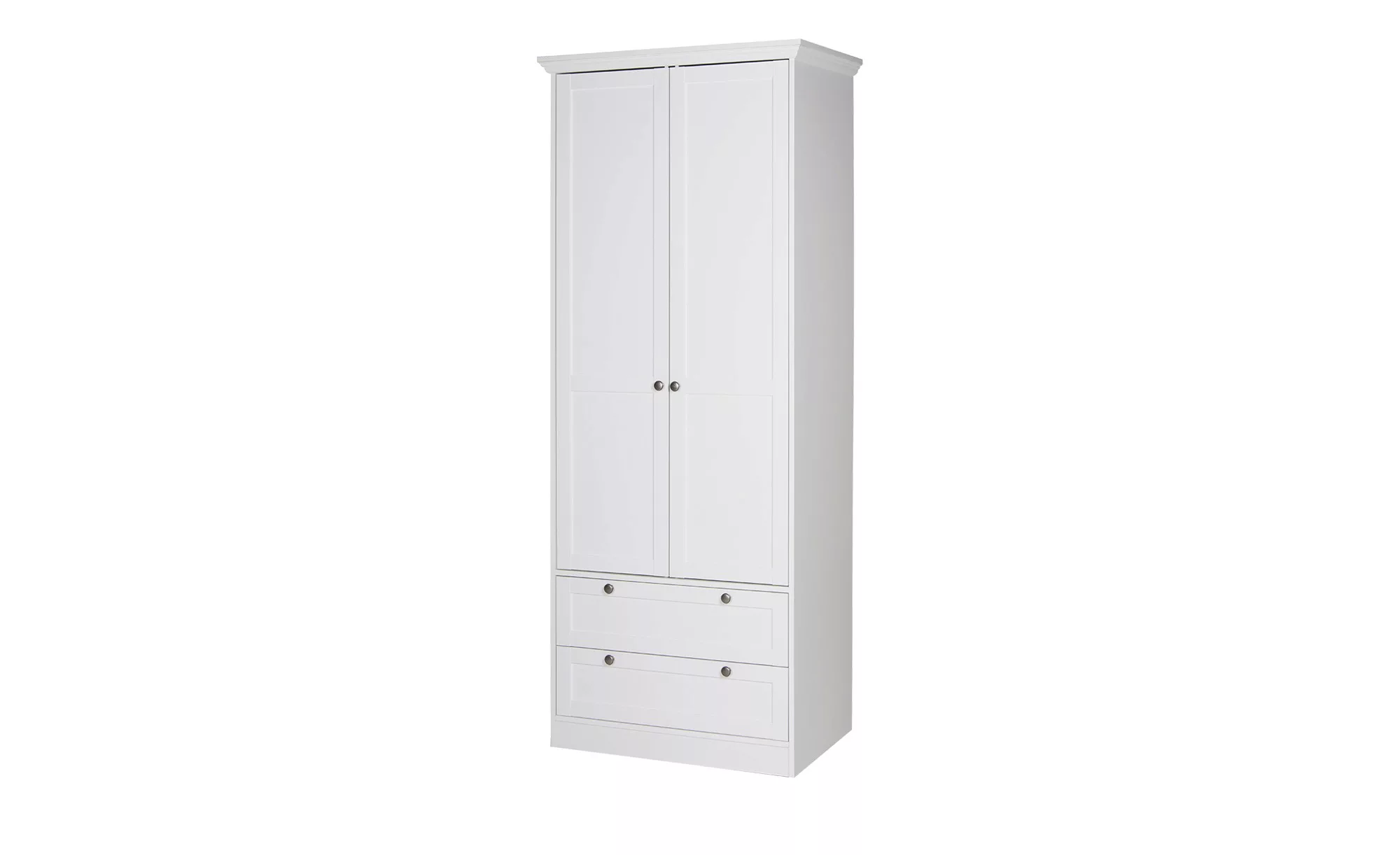 Kleiderschrank  Landwood - weiß - 80 cm - 200 cm - 51 cm - Sconto günstig online kaufen