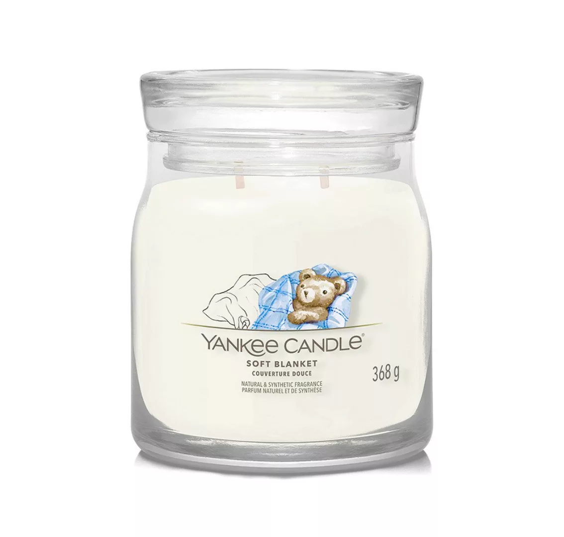 Yankee Candle Duftkerze Signature Soft Blanket 368 g günstig online kaufen