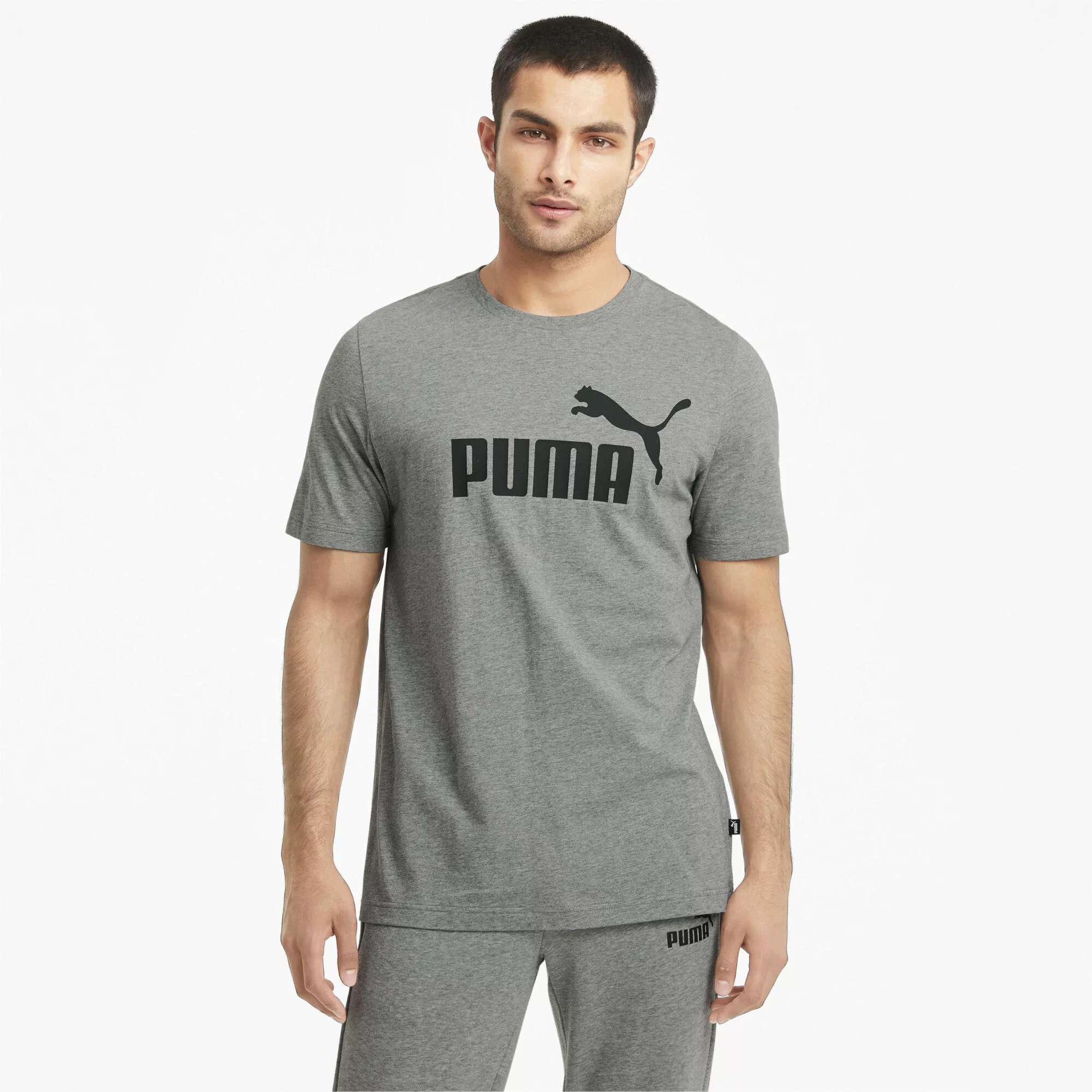 PUMA T-Shirt "Essentials Logo T-Shirt Herren" günstig online kaufen