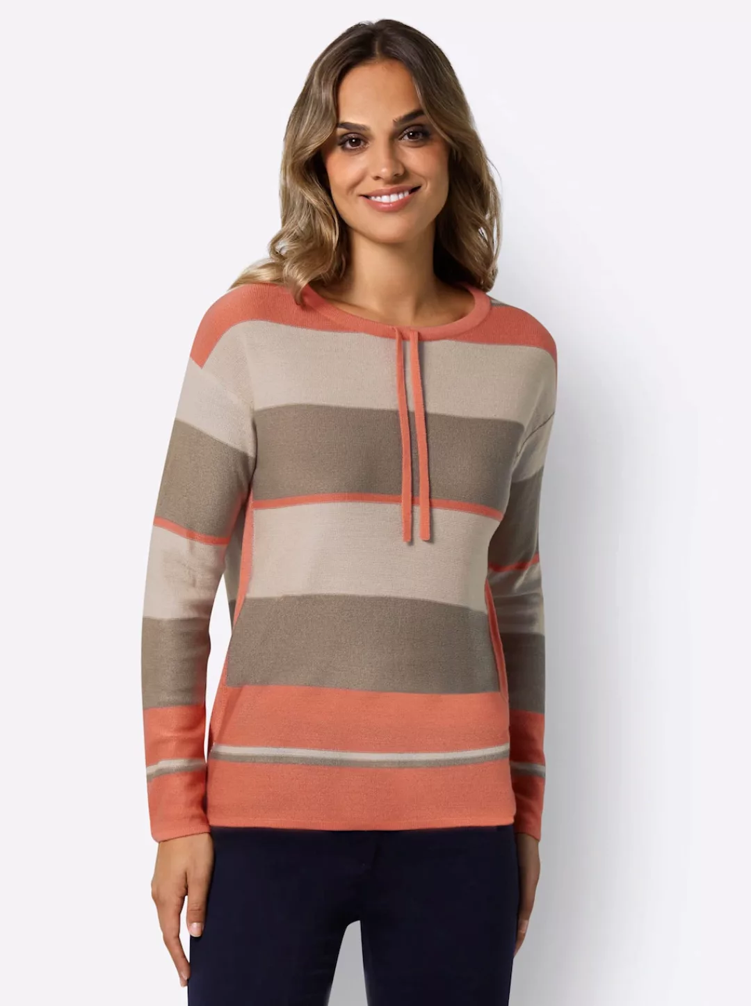 Classic Basics Streifenpullover "Pullover" günstig online kaufen