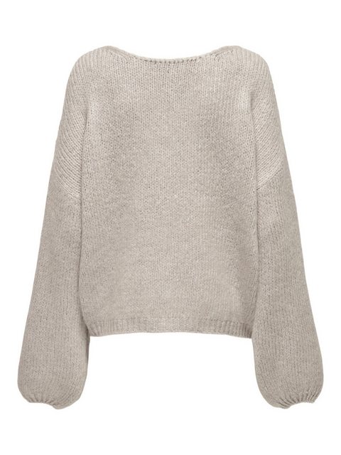 JACQUELINE de YONG Strickpullover Strickpullover V-Ausschnitt Langarm Tiefe günstig online kaufen