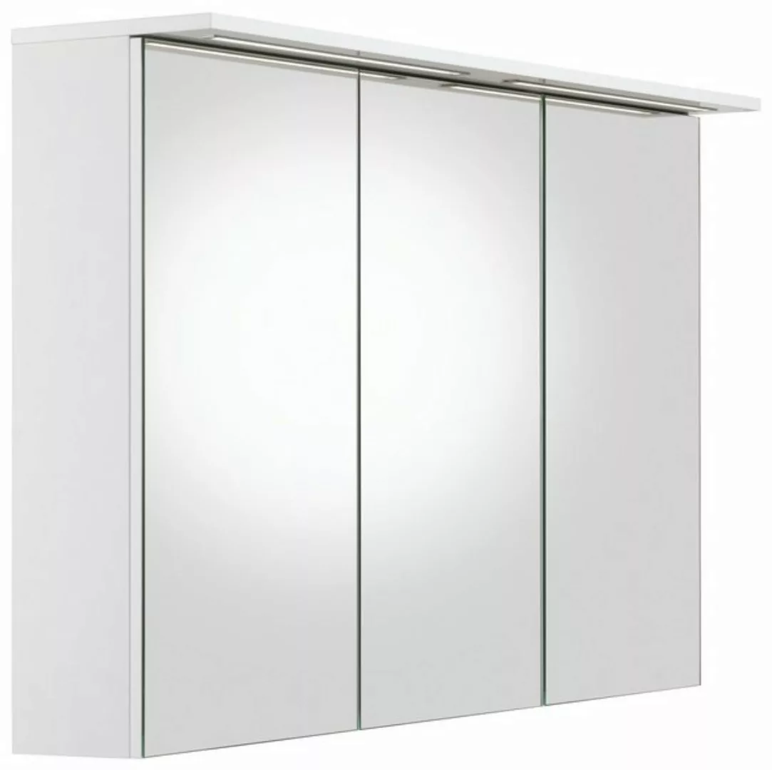 Schildmeyer Spiegelschrank Profil 16 Breite 120 cm, 3-türig, 2x LED-Beleuch günstig online kaufen