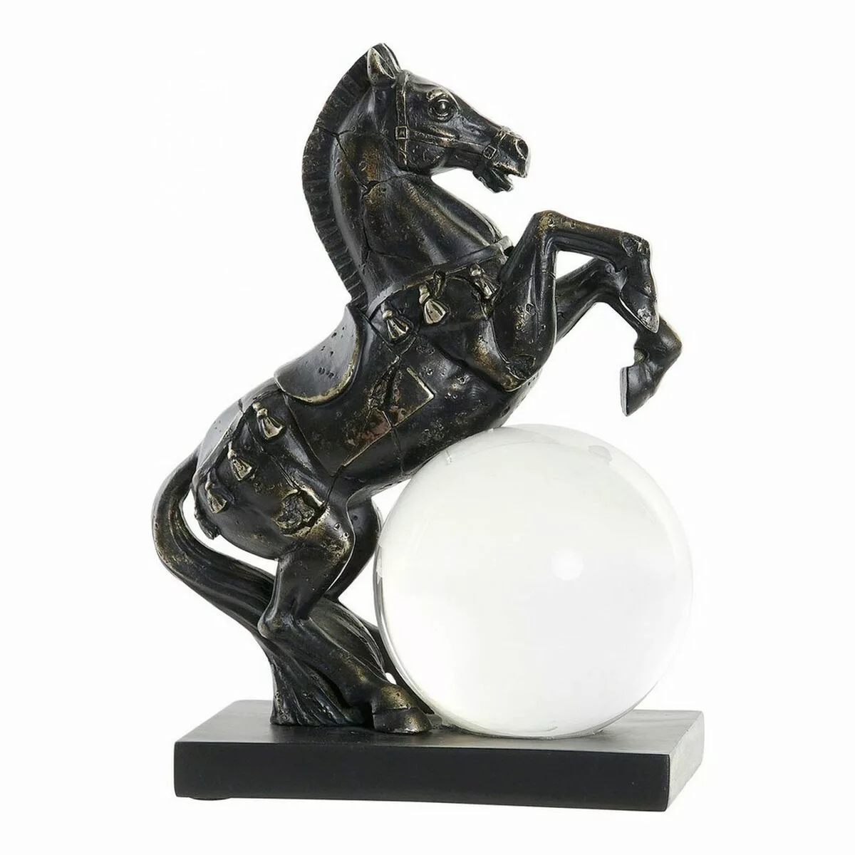Deko-figur Dkd Home Decor Harz Kristall Pferd (20 X 11 X 26 Cm) günstig online kaufen