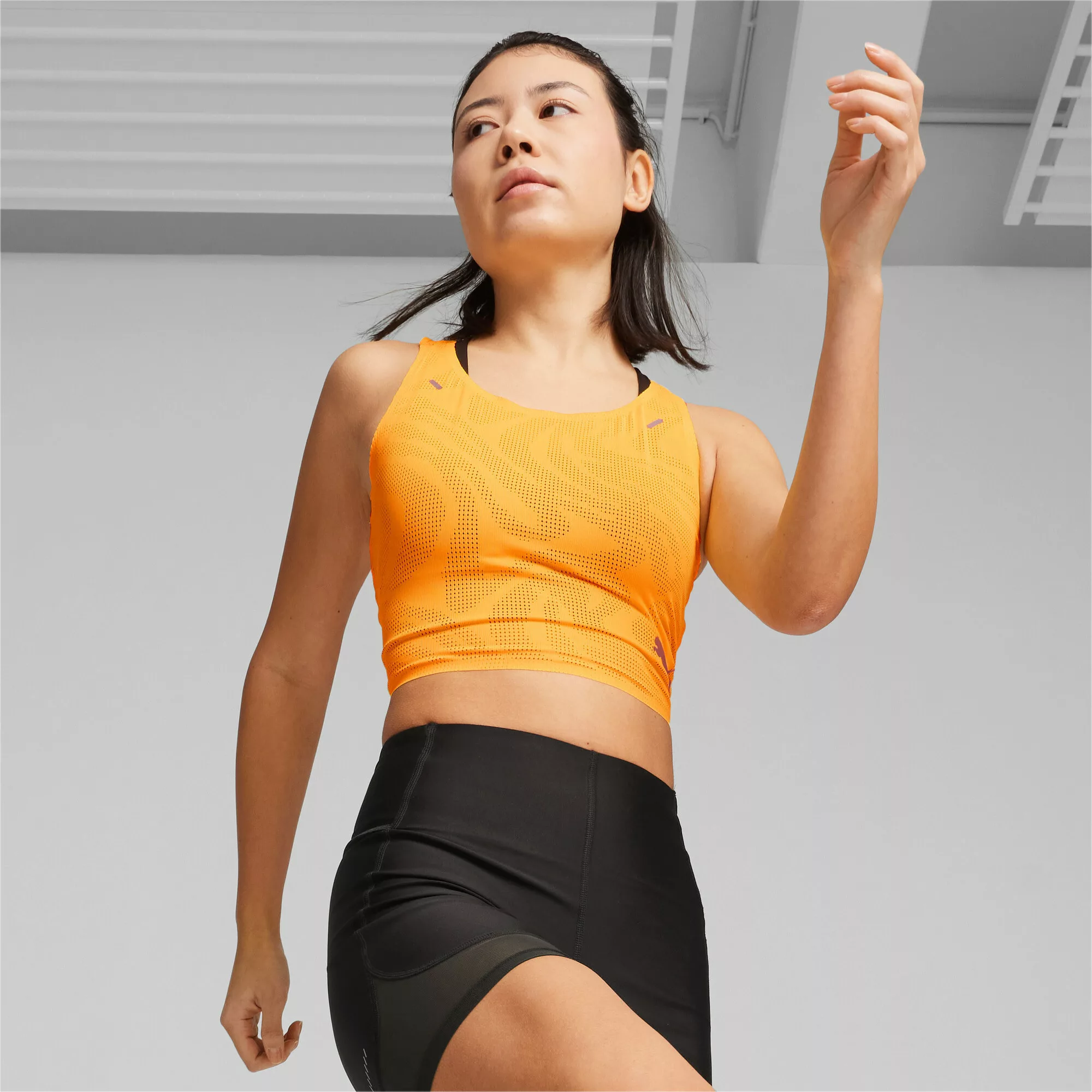 PUMA Crop-Top "RUN ULTRASPUN Lauftop Damen" günstig online kaufen