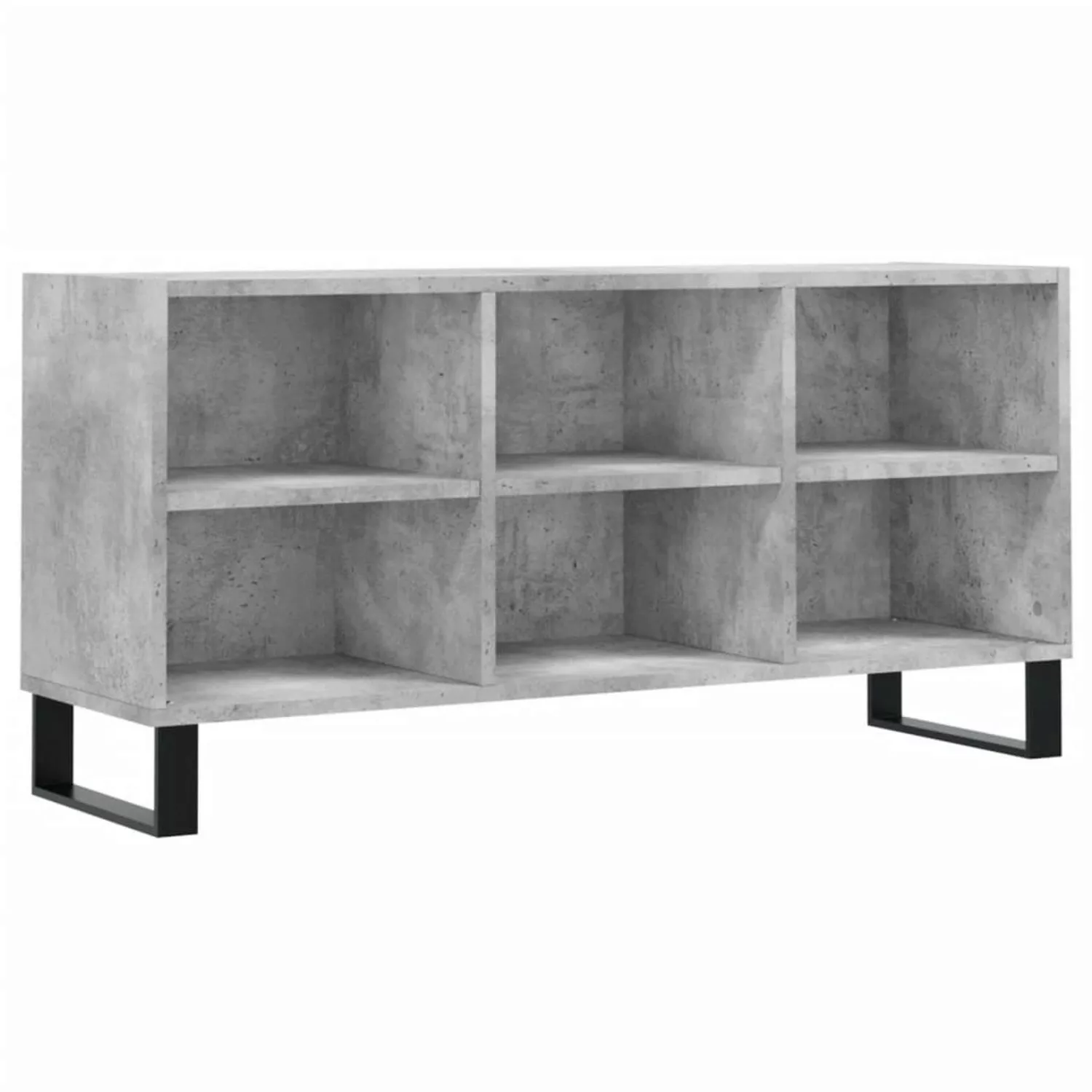 VidaXL TV-Schrank Betongrau 103,5x30x50 cm Holzwerkstoff  Modell 3 günstig online kaufen