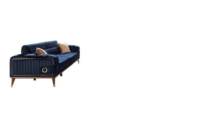 JVmoebel Sofa Luxus Sofagarnitur 3+3+1 Sitzer Set Design Sofa Polster Couch günstig online kaufen