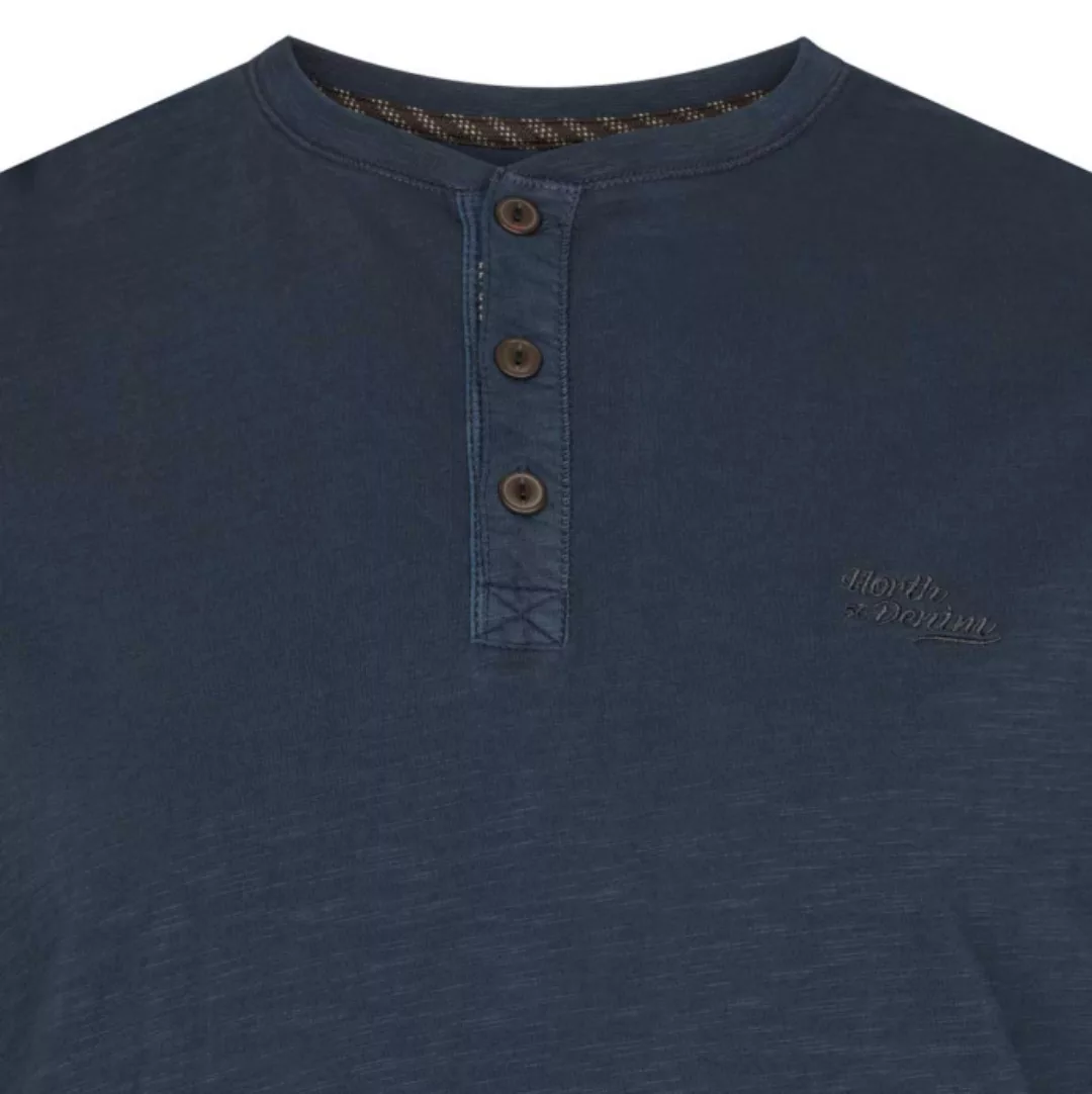 North Henleyshirt mit Garment-Dye-Färbung günstig online kaufen
