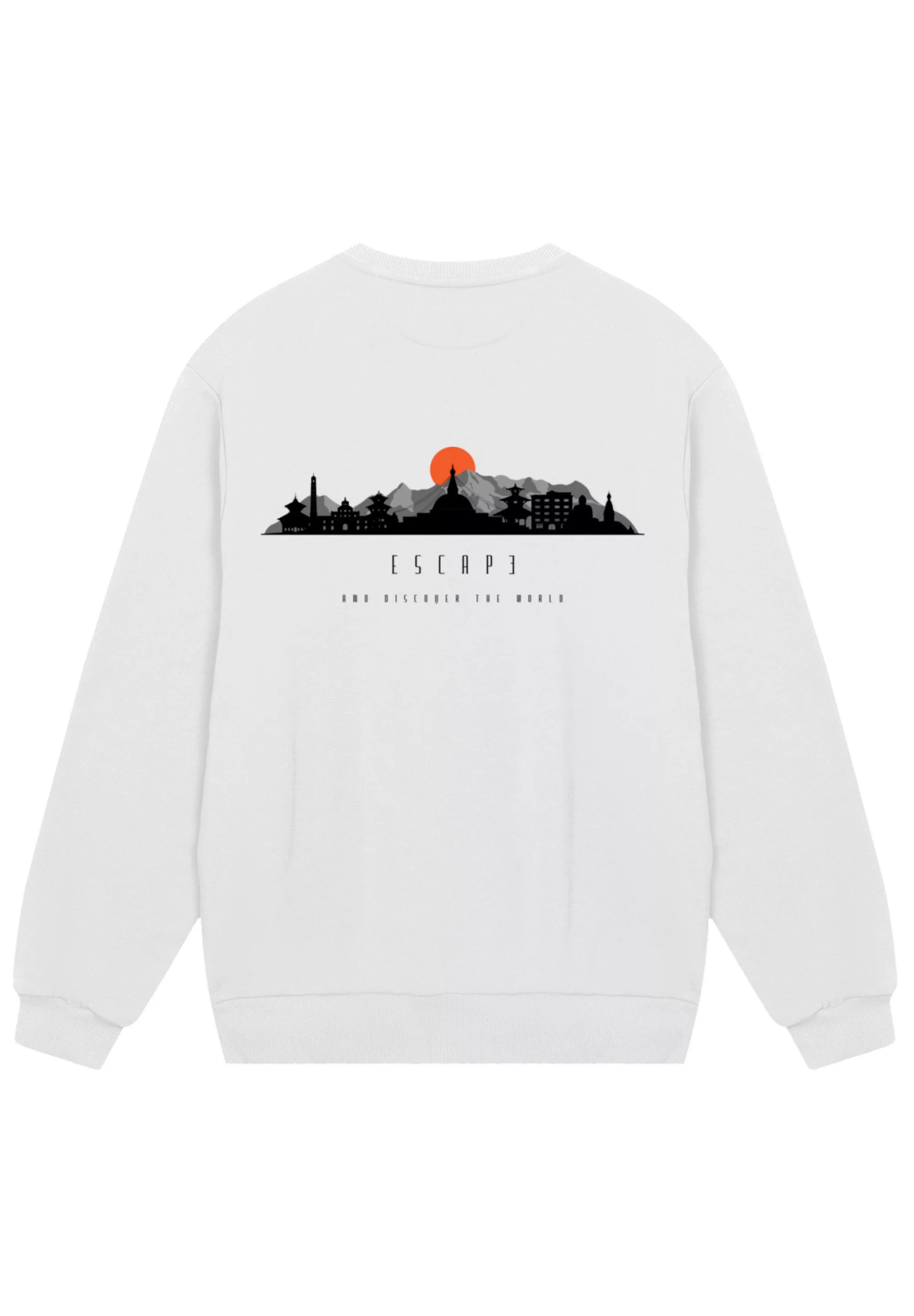 F4NT4STIC Sweatshirt "Escape Discover the World Asian Town", Premium Qualit günstig online kaufen