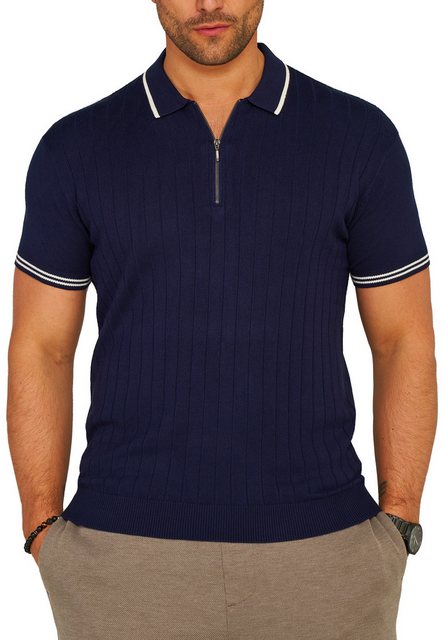 SOULSTAR Poloshirt S2VALKA Herren Basic Kurzarm Knit Polo Hemd Feinstrick K günstig online kaufen