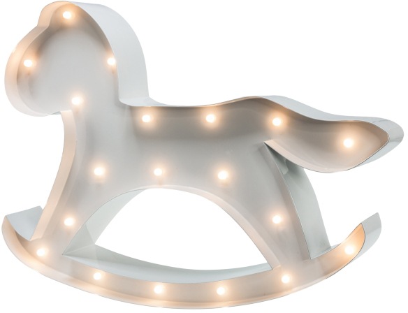 MARQUEE LIGHTS LED Dekolicht »Hobbyhorse«, 19 flammig, Leuchtmittel LED-Mod günstig online kaufen