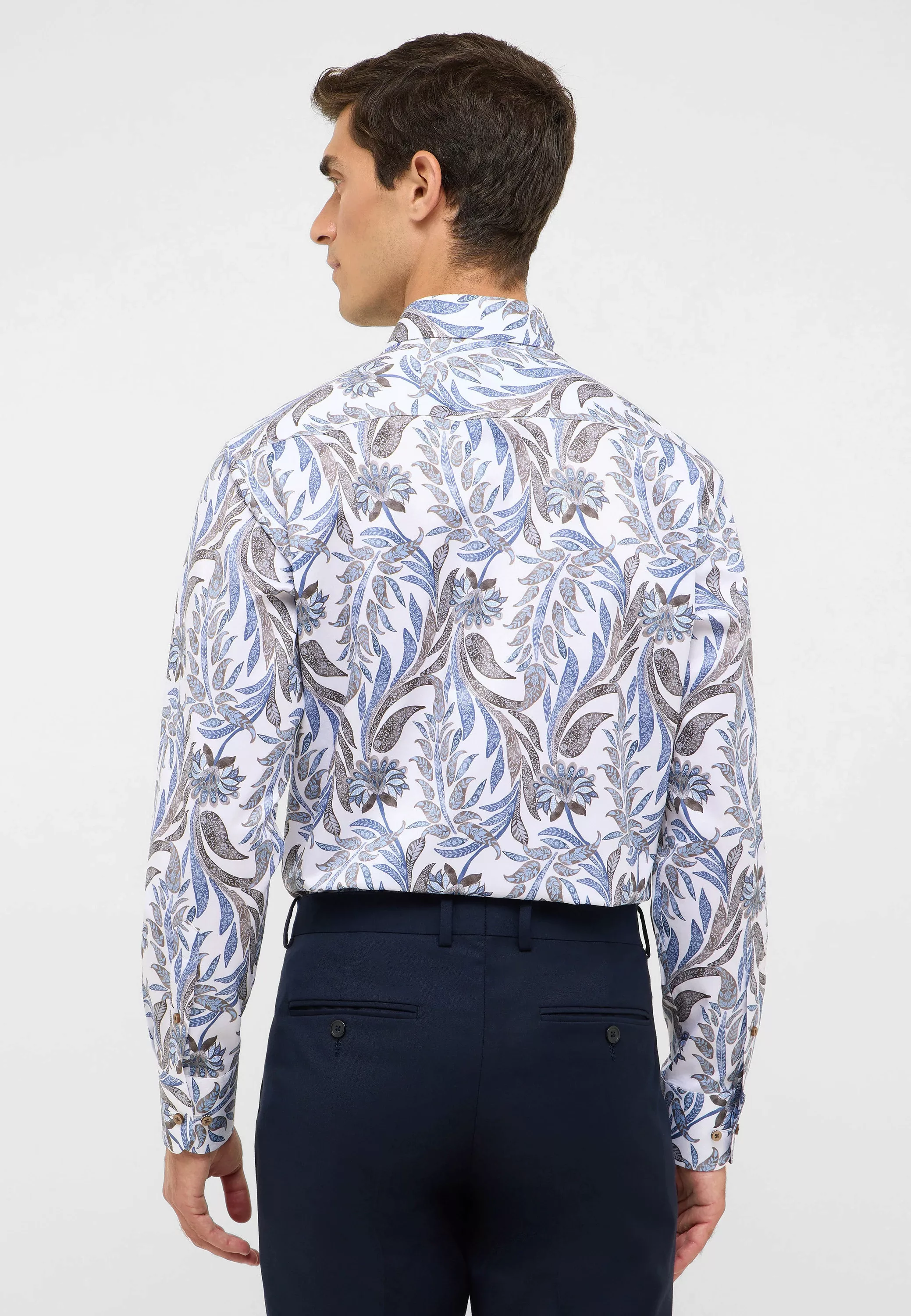 Eterna Langarmhemd "MODERN FIT", NON IRON (bügelfrei) günstig online kaufen